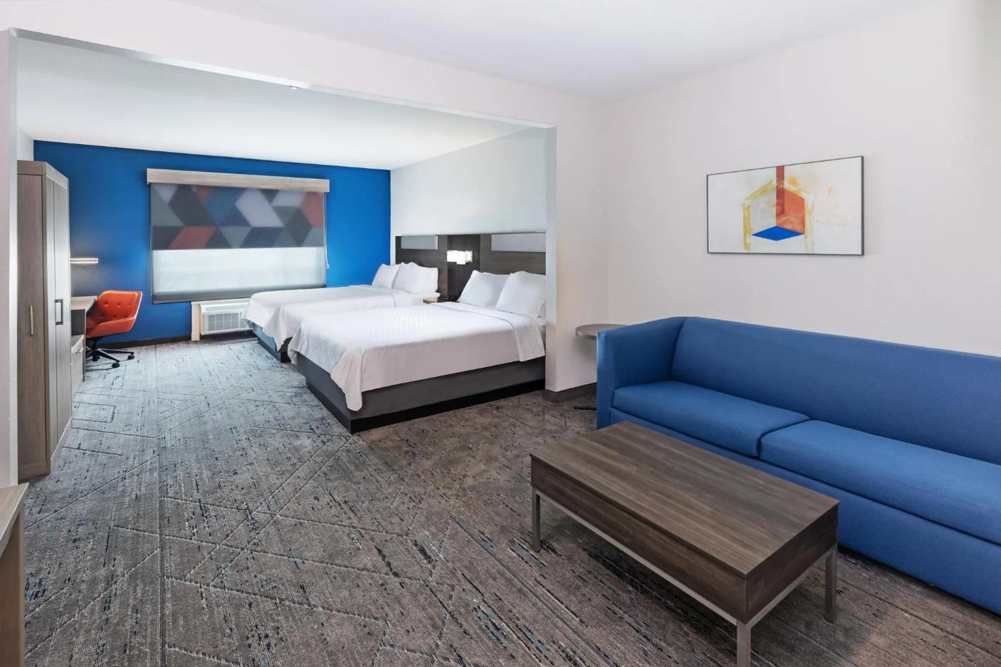 Queen Suite with Two Queen Beds and Additional Living Area in Holiday Inn Express Houston Space Center-Clear Lake by IHG