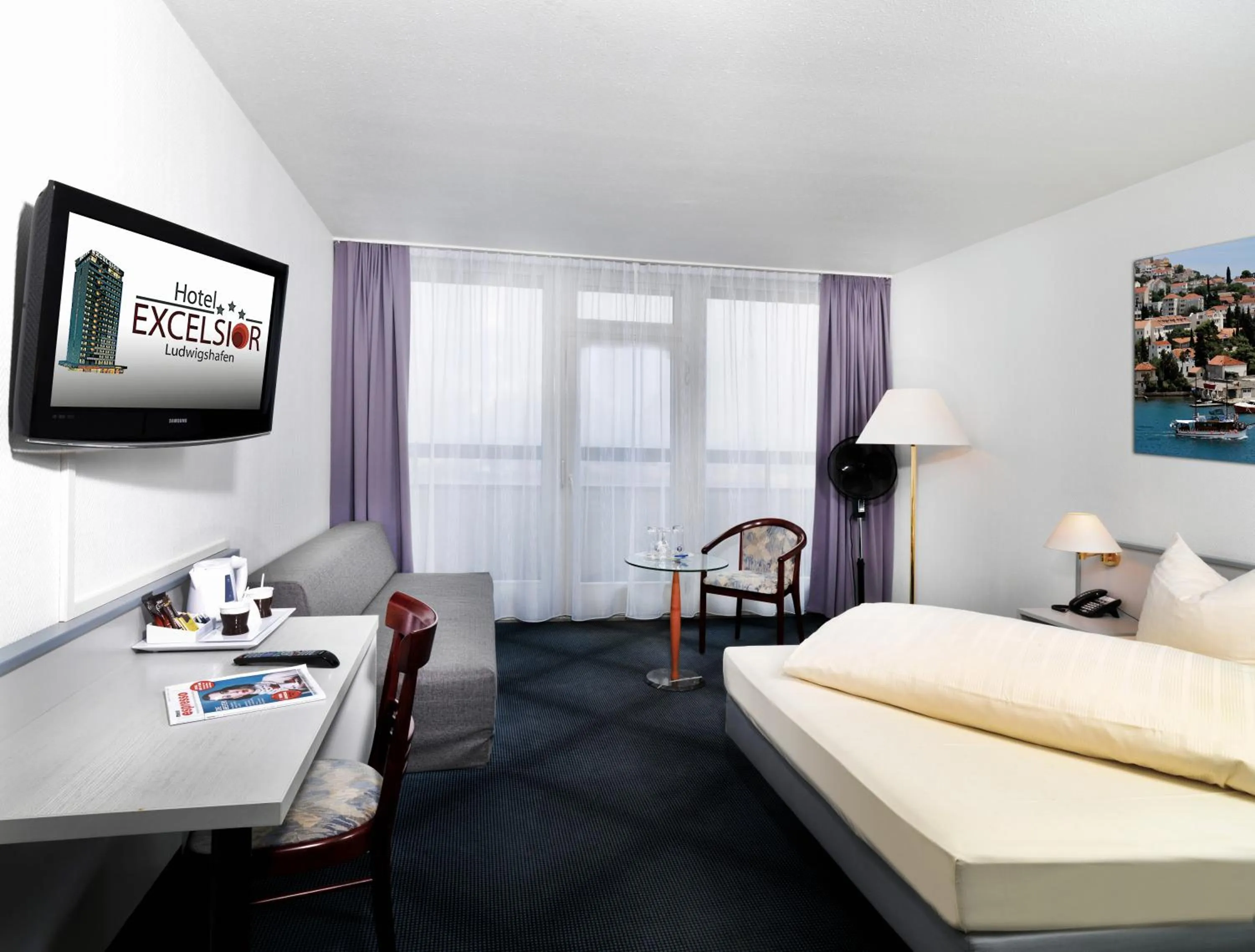 Business Single Room in Hotel Excelsior Ludwigshafen