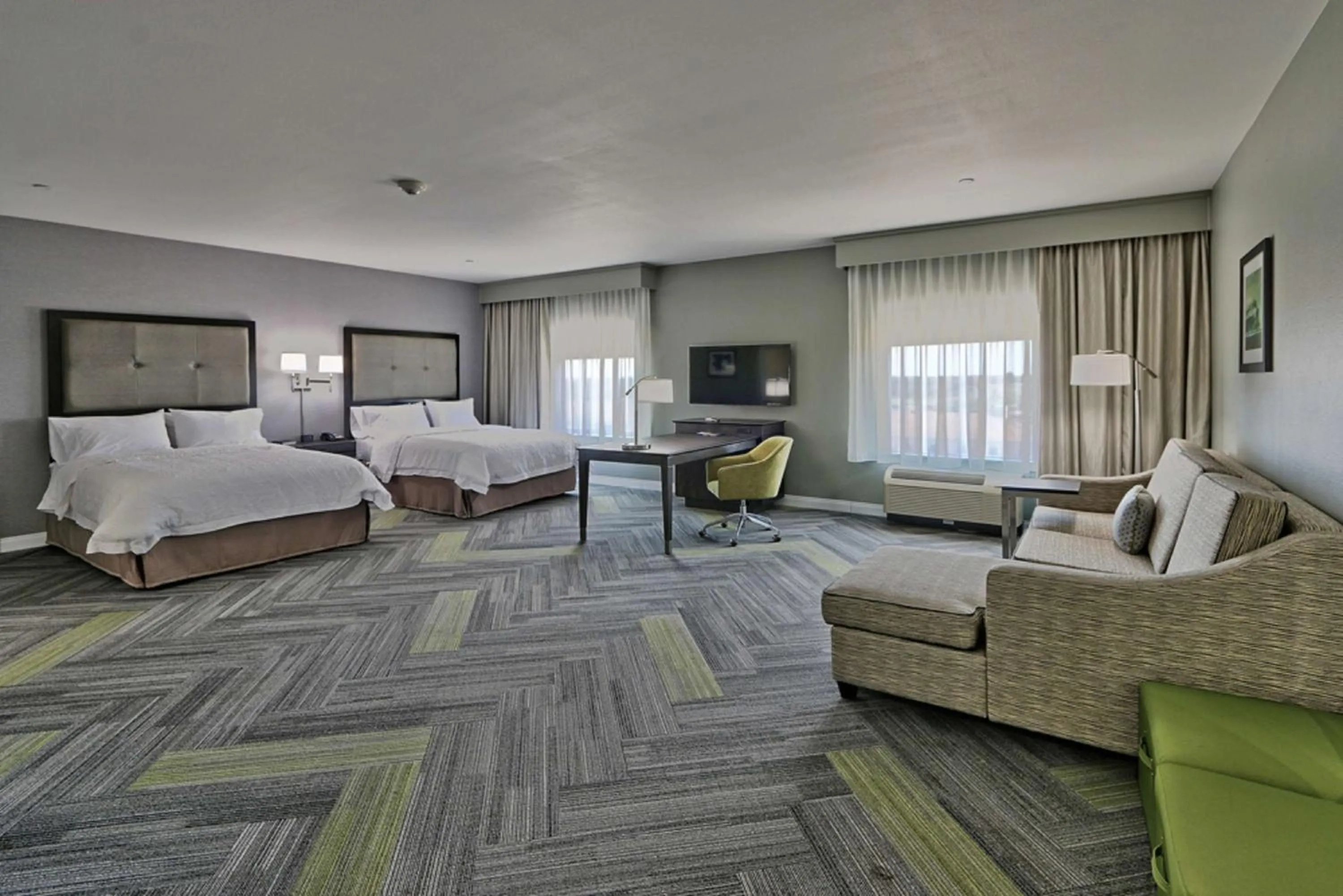 Studio Suite with Two Queen Beds - Non-Smoking in Hampton Inn & Suites Guthrie, OK