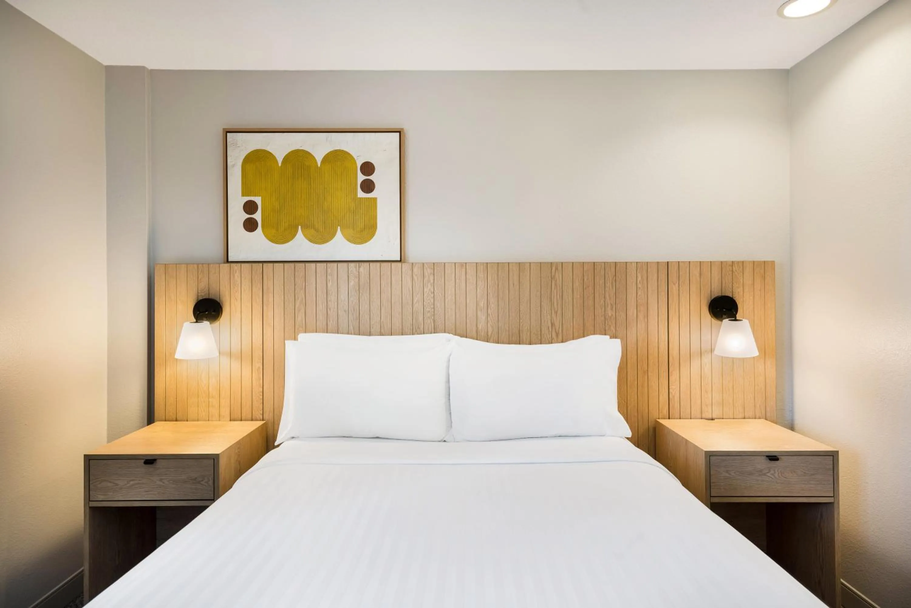 Mobility Accessible 1 Bedroom Queen Suite, roll-in shower in Sonesta Simply Suites Birmingham Hoover