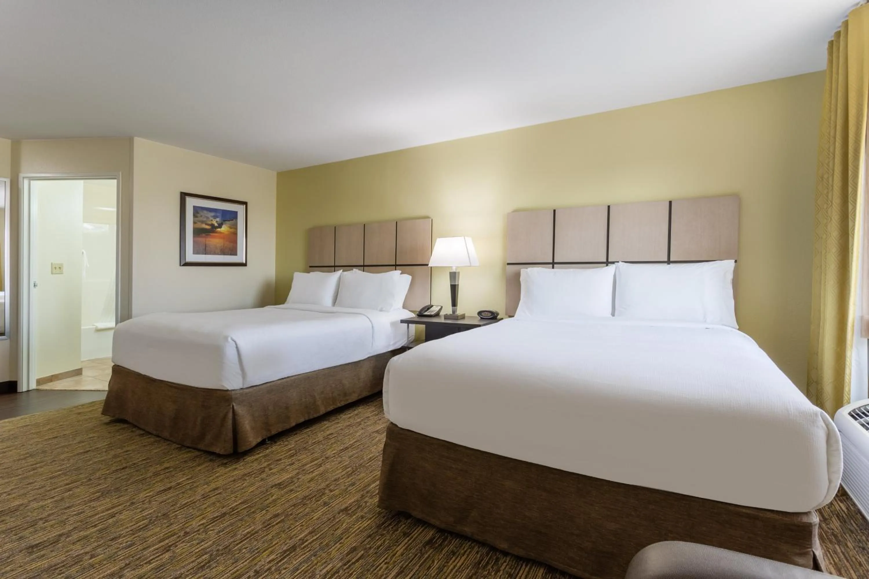 Studio Suite with Two Double Beds in Candlewood Suites Aurora-Naperville by IHG