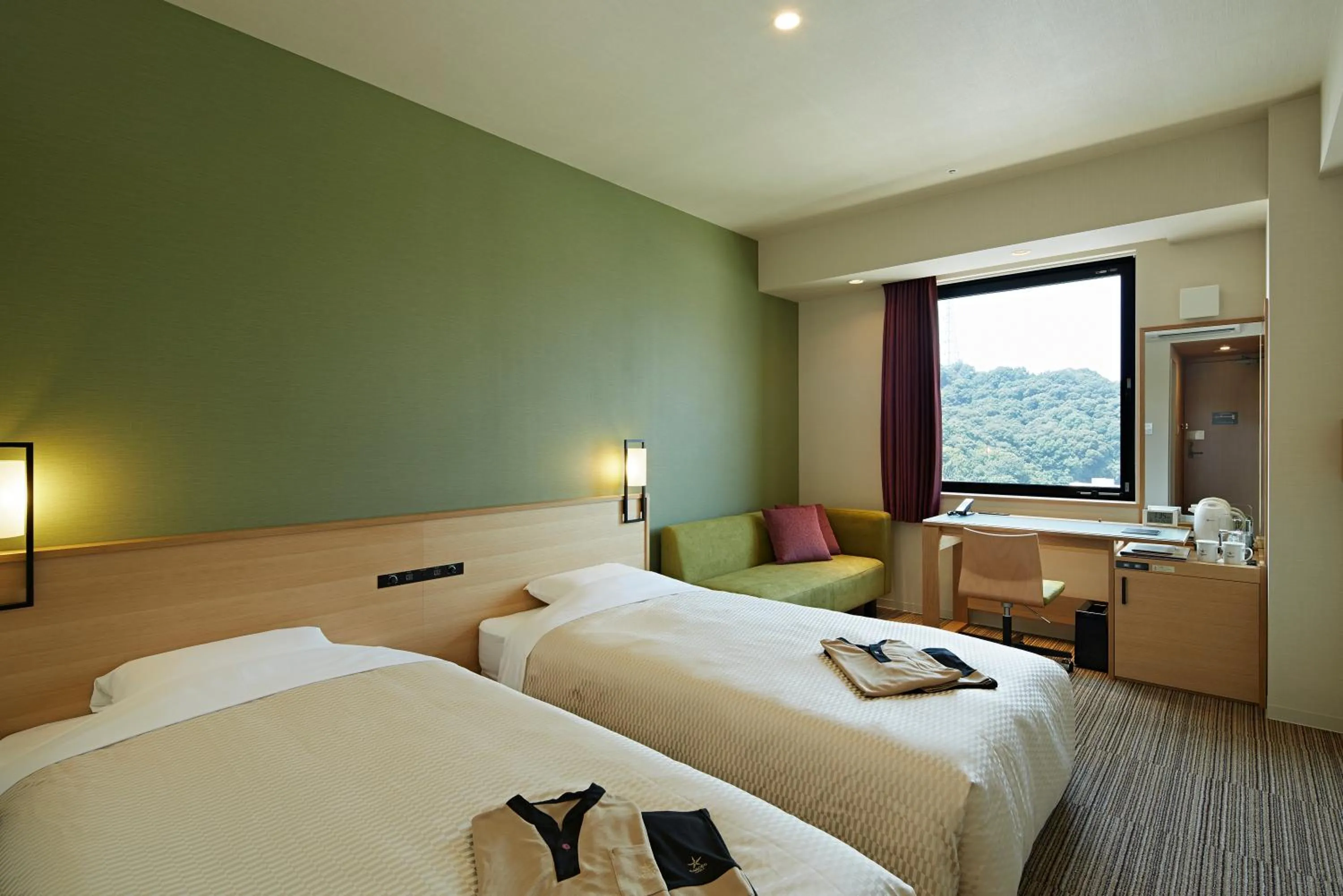 Superior Sofa Twin - single occupancy in Candeo Hotels Matsuyama Okaido
