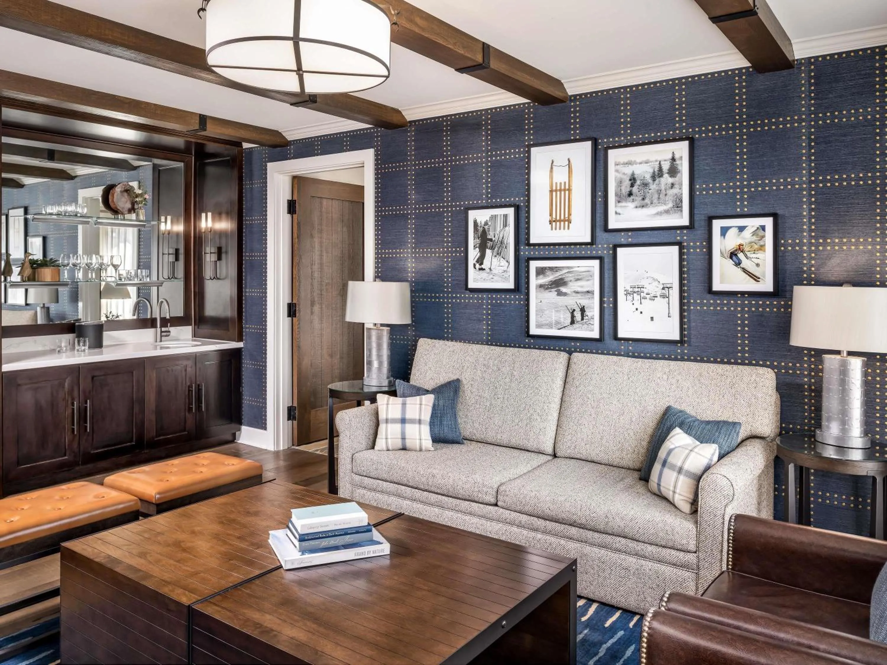 Two-Bedroom Suite with King and Two Queen Beds in Fairmont Chateau Whistler