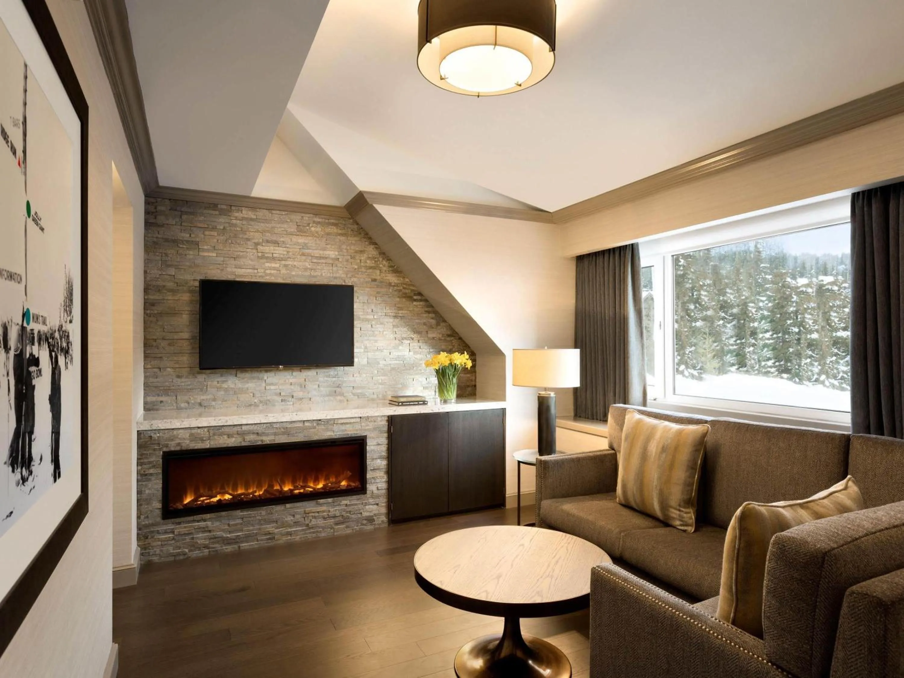 Alpine King Suite with View in Fairmont Chateau Whistler