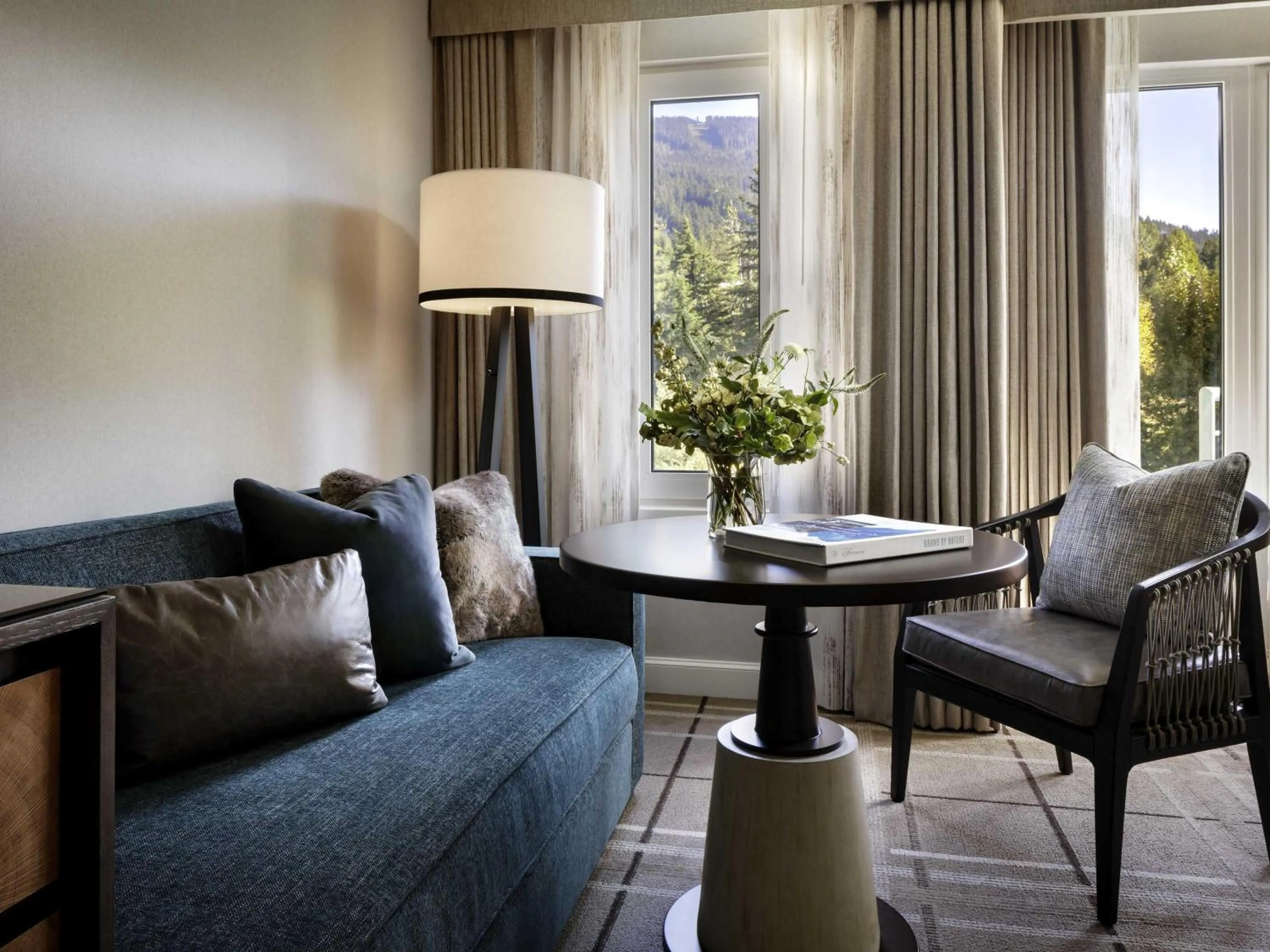 Deluxe Slopeside View Room with Two Queen Beds in Fairmont Chateau Whistler