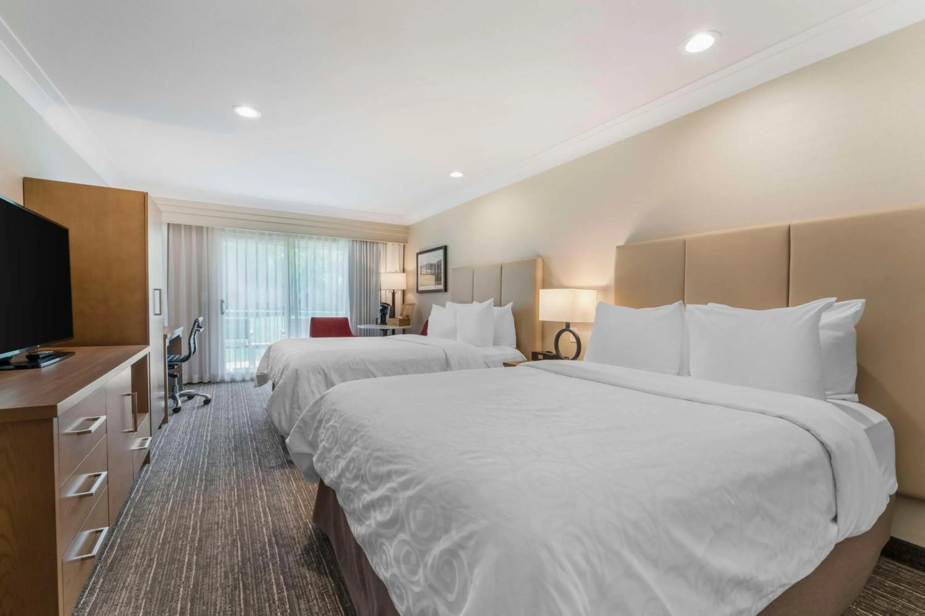 Queen Room with Two Queen Beds - Courtyard View in Best Western Plus Kelowna Hotel & Suites