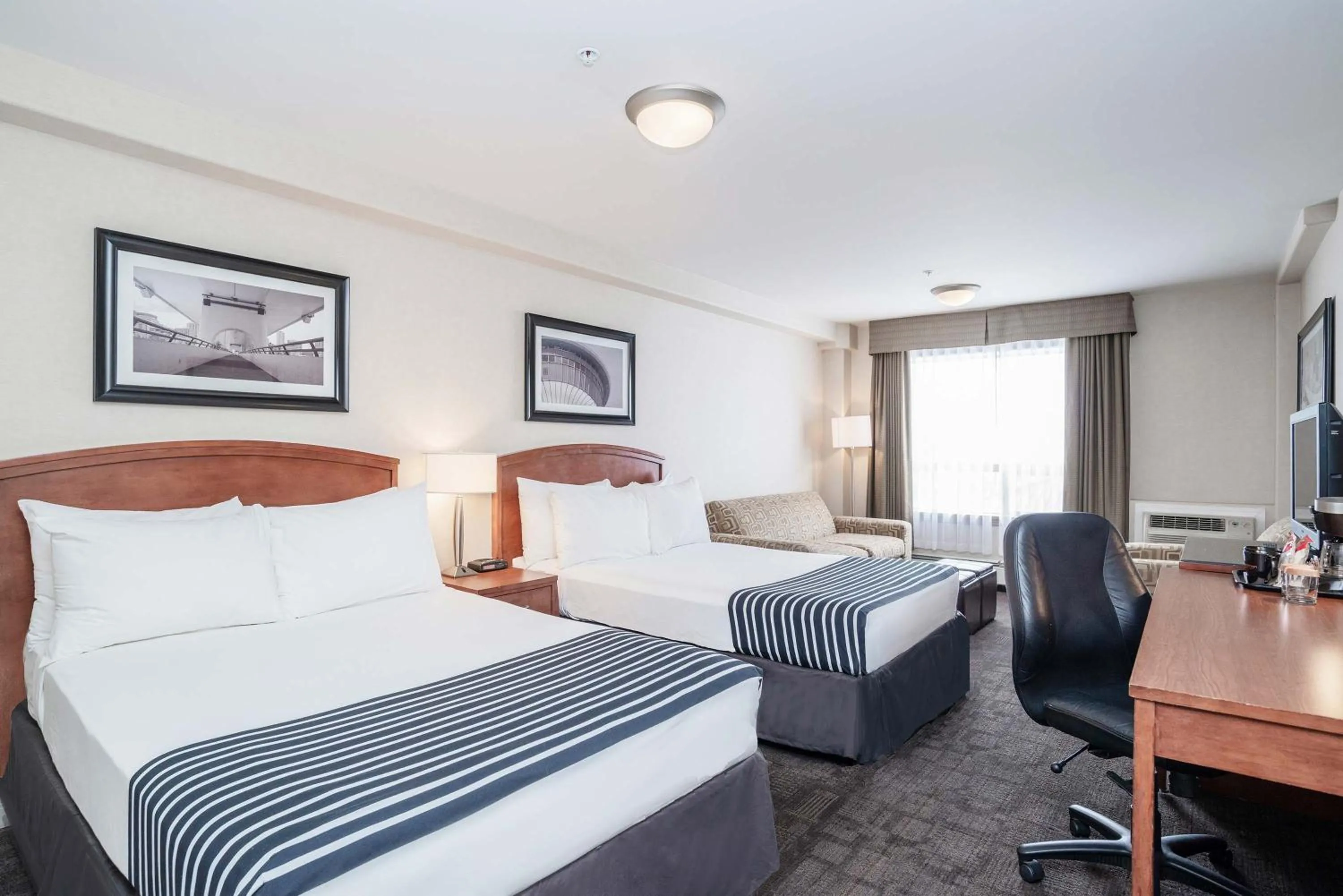 Standard Room, 2 Double Beds, Sofa Bed in Sandman Hotel & Suites Calgary West