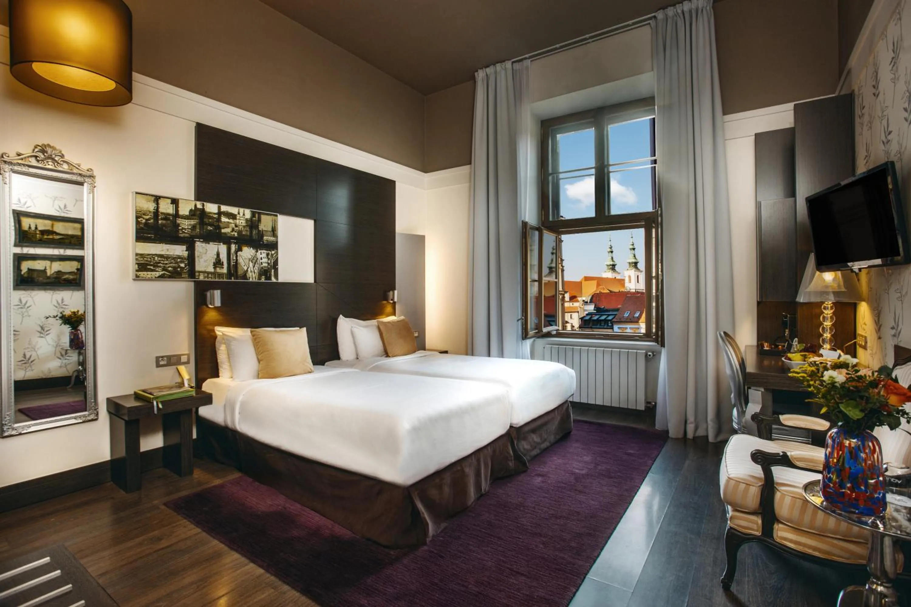 Deluxe Twin Room in Grand Palace Brno - Czech Leading Hotels