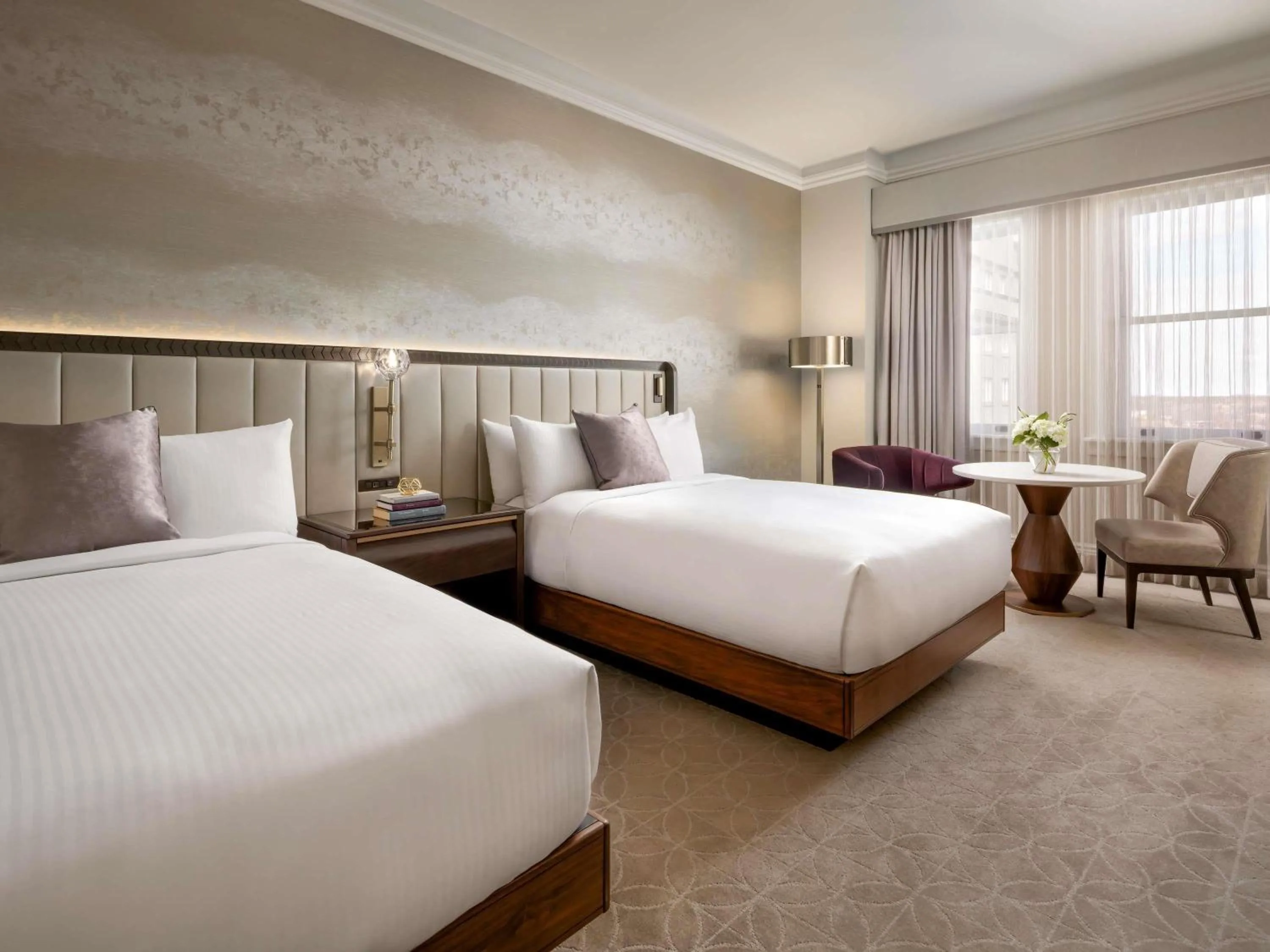Double Room with Two Double Beds in Fairmont Hotel Macdonald