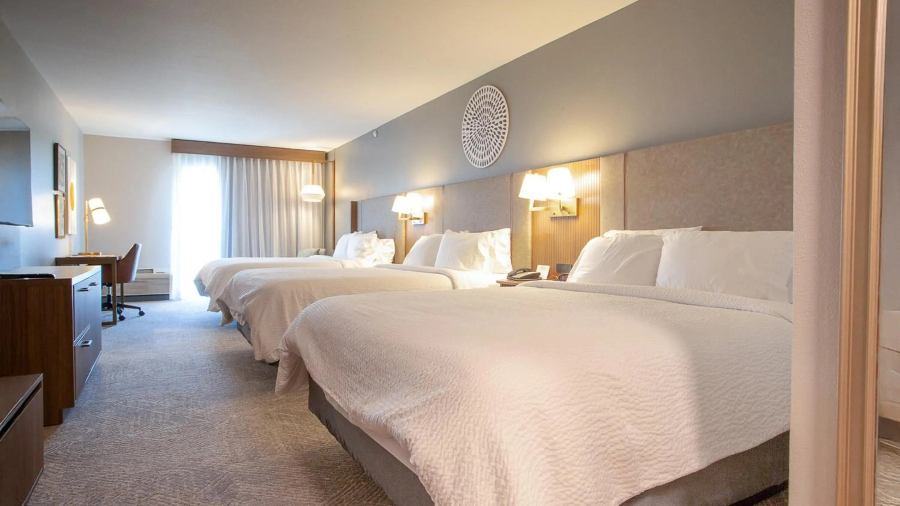 Queen Room with Three Queen Beds in Holiday Inn Midland by IHG