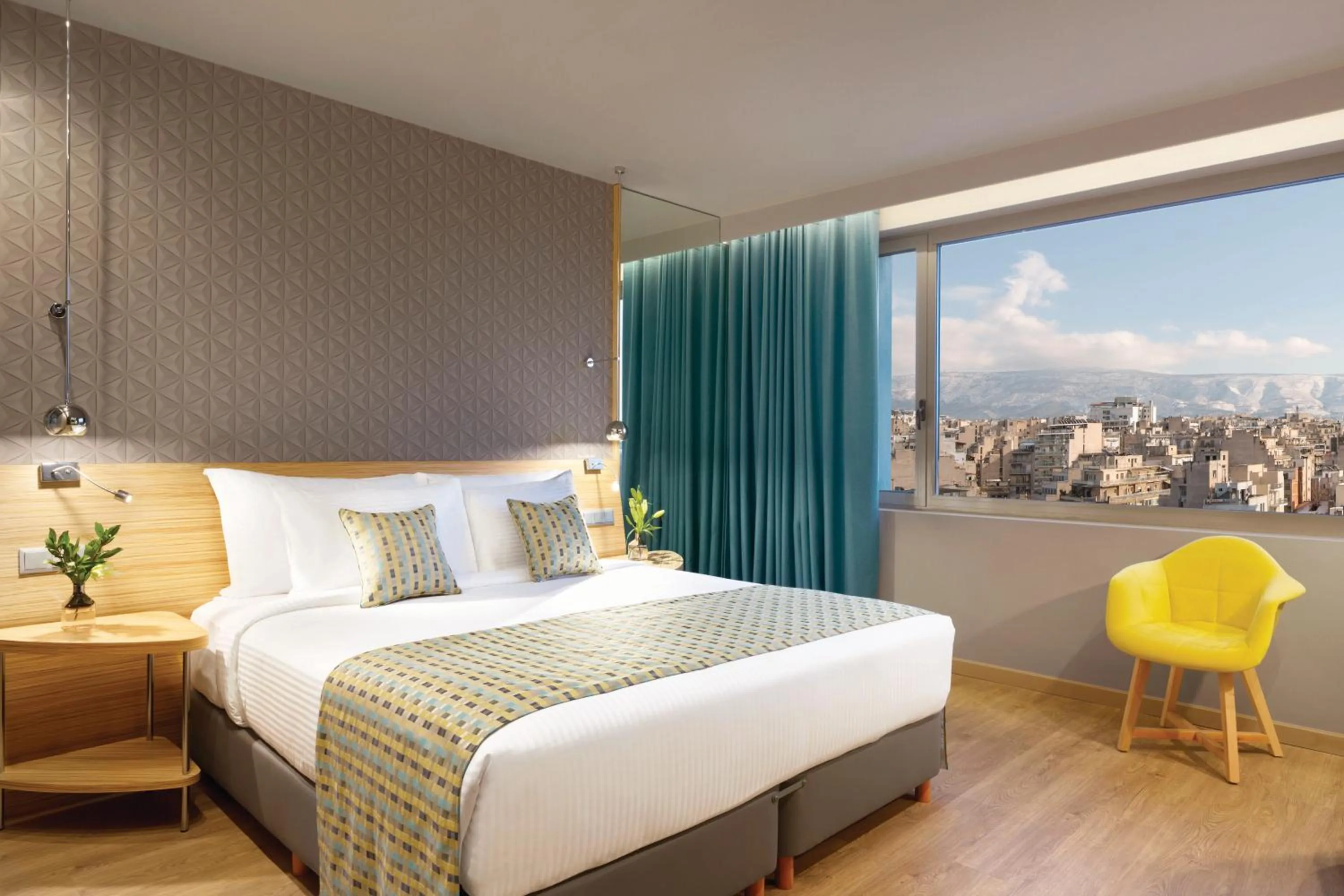 Executive Double Room with City View in Zeus Wyndham Grand Athens