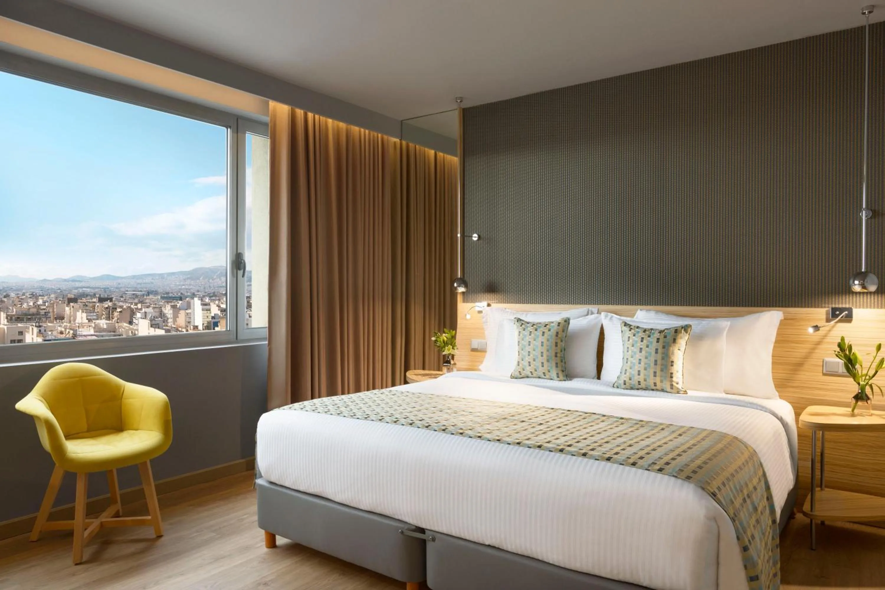 Junior Suite with City View - Disability Access in Zeus Wyndham Grand Athens