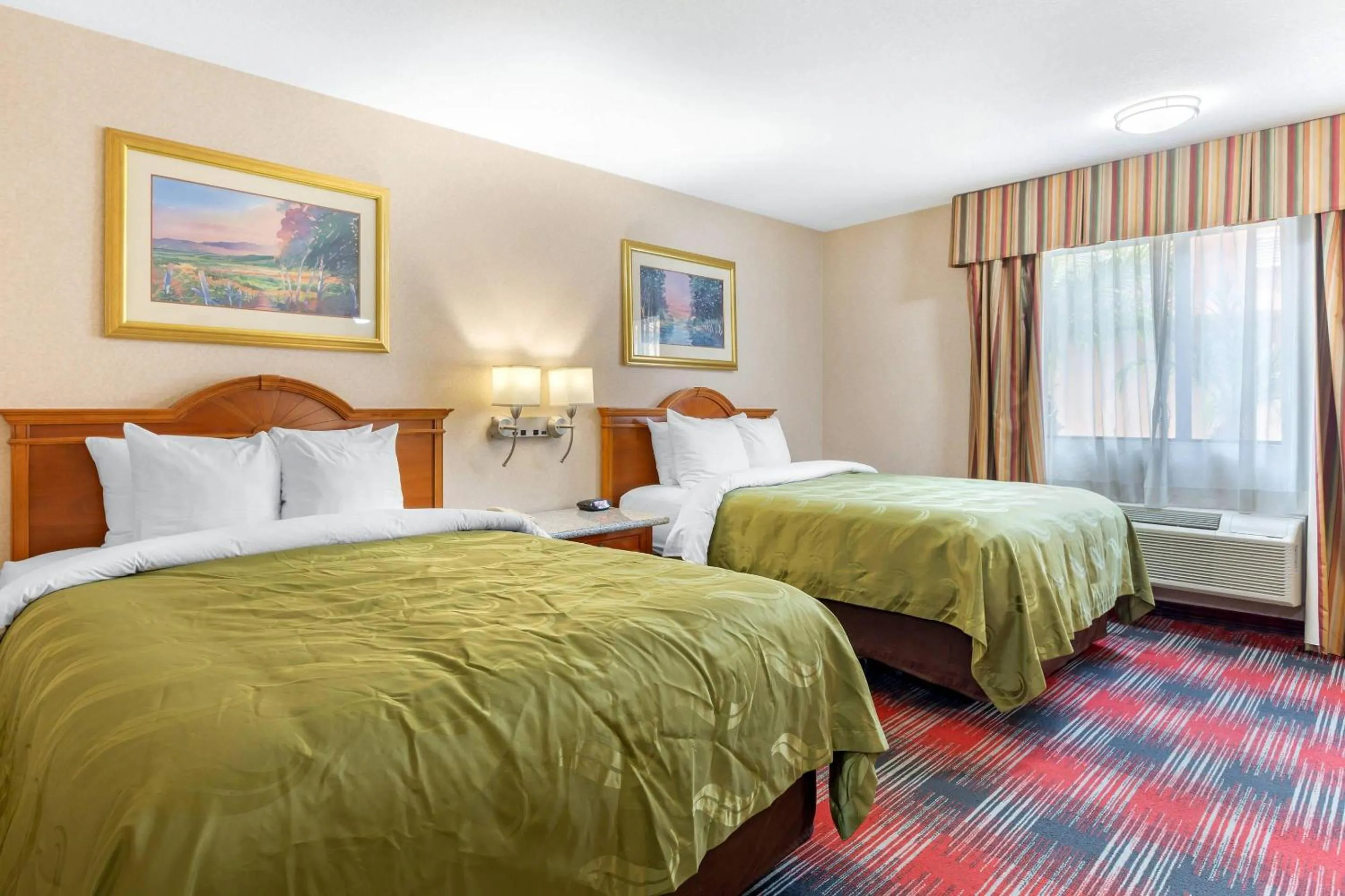 Accessible Room, 2 Queen Beds, Roll-In Shower, Non Smoking in Quality Inn & Suites Oceanside Near Camp Pendleton