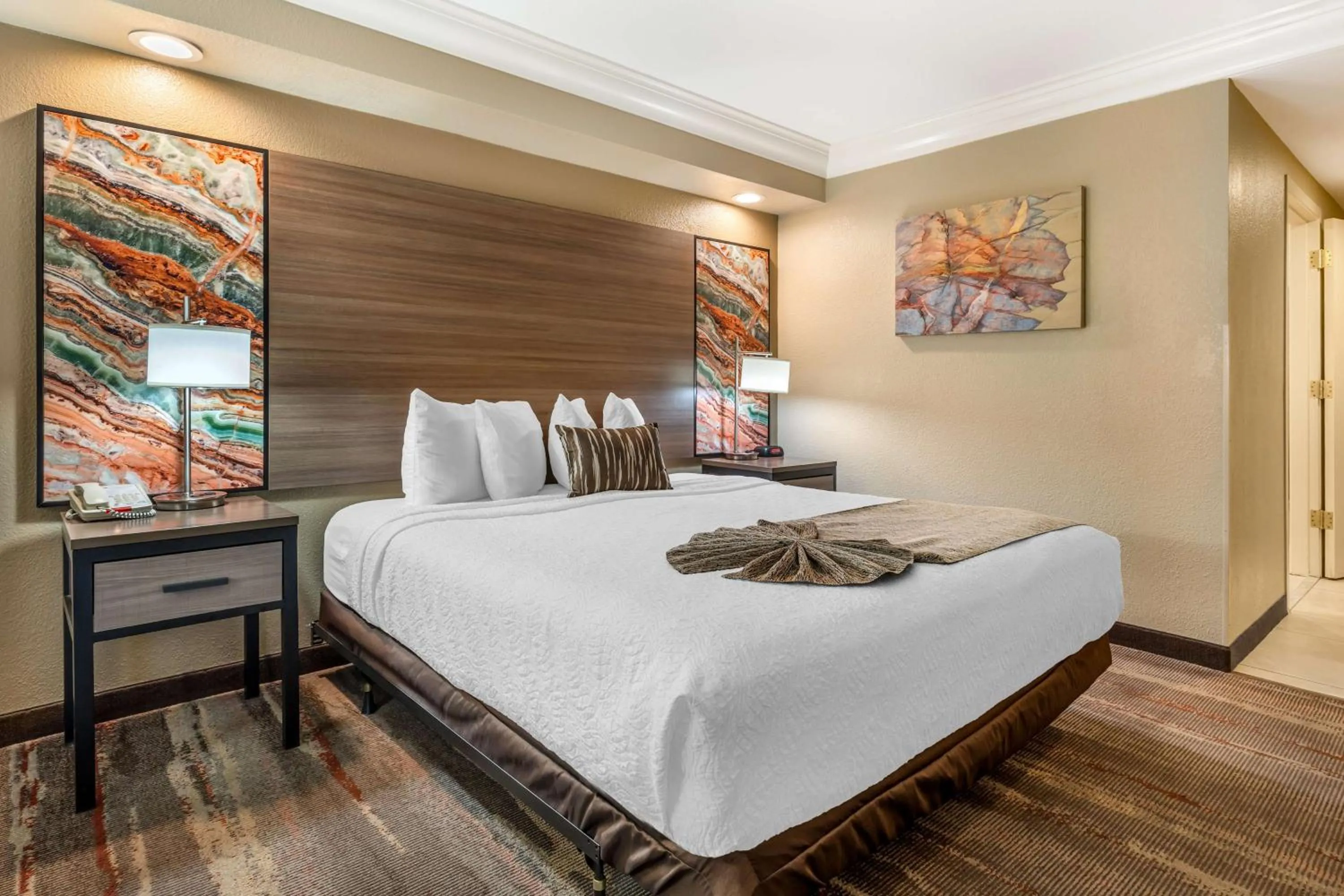 King Suite with Spa Bath - Non-Smoking in Best Western Plus Wine Country Inn & Suites