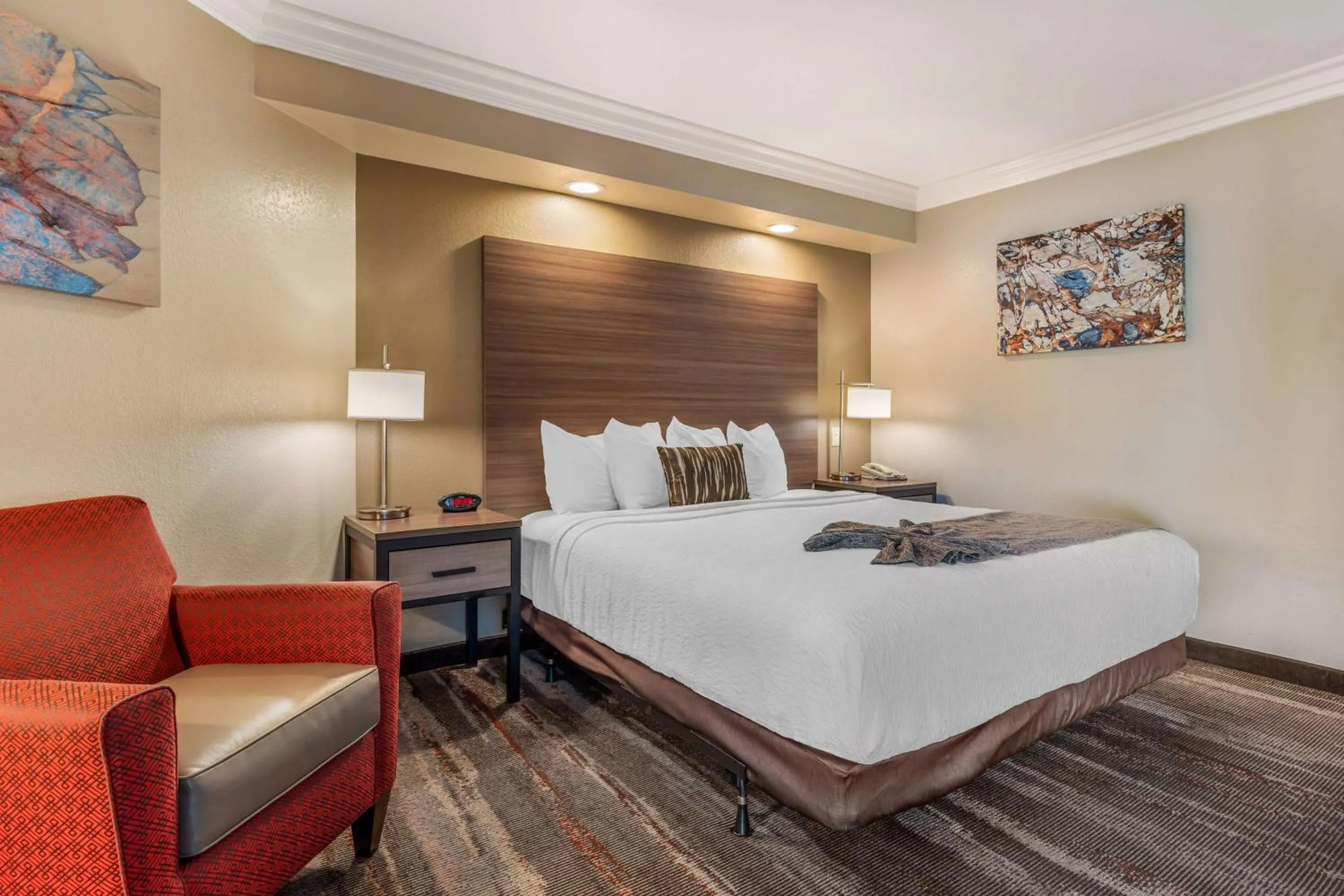 Deluxe King Room - Smoking in Best Western Plus Wine Country Inn & Suites