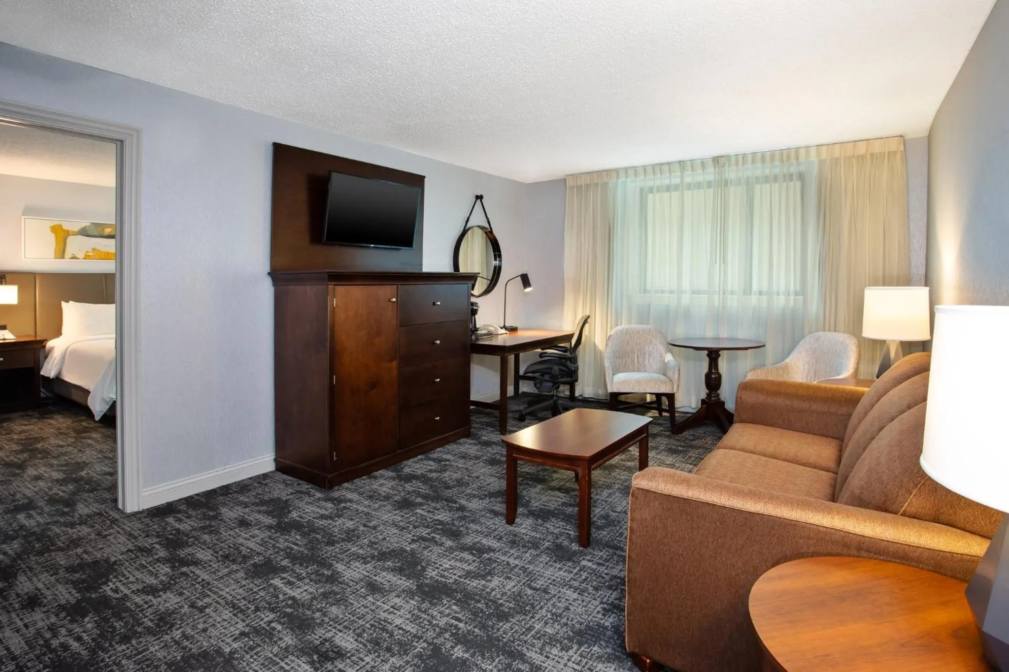 One-Bedroom King Suite in Crowne Plaza Chicago-Northbrook, an IHG Hotel