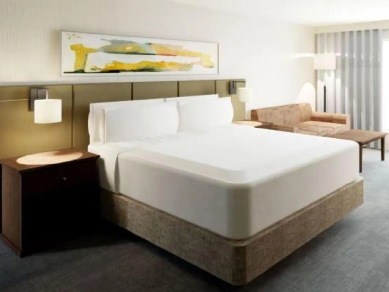Standard King Room with Balcony in Crowne Plaza Chicago-Northbrook, an IHG Hotel