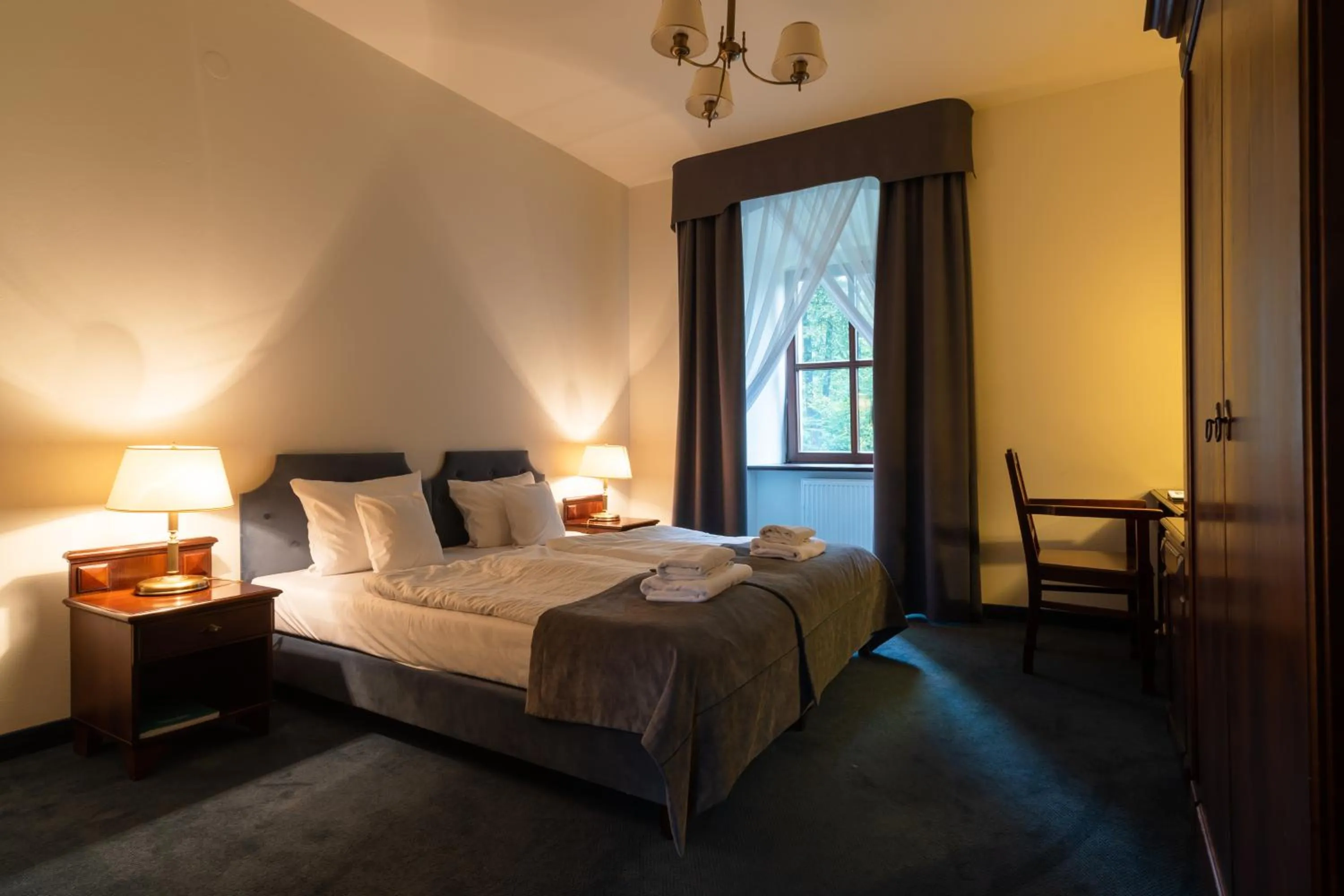 Double Room in Zamek Kliczków