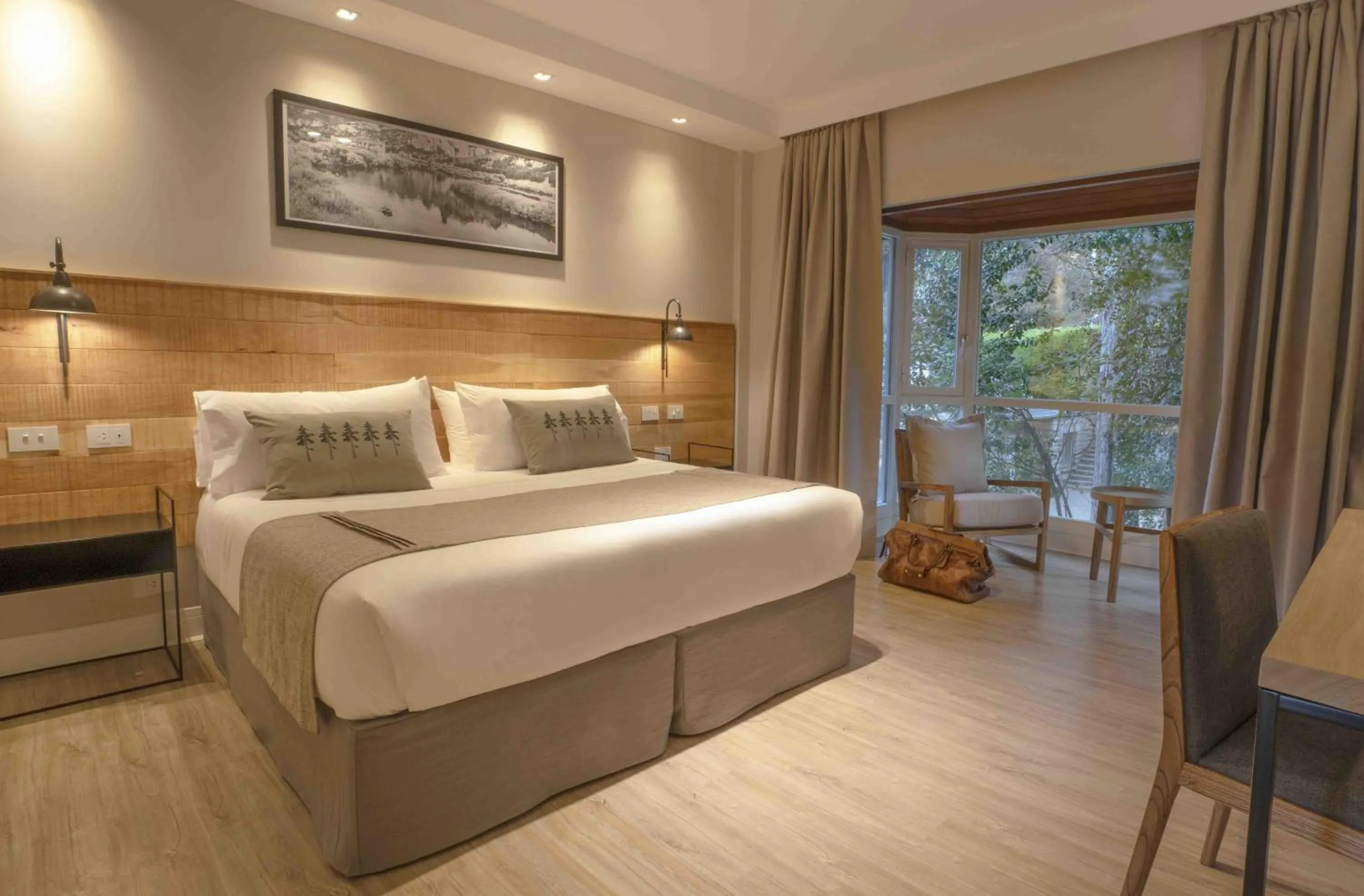 Standard Double Room (Forest View) in La Cascada Casa Patagónica by DON