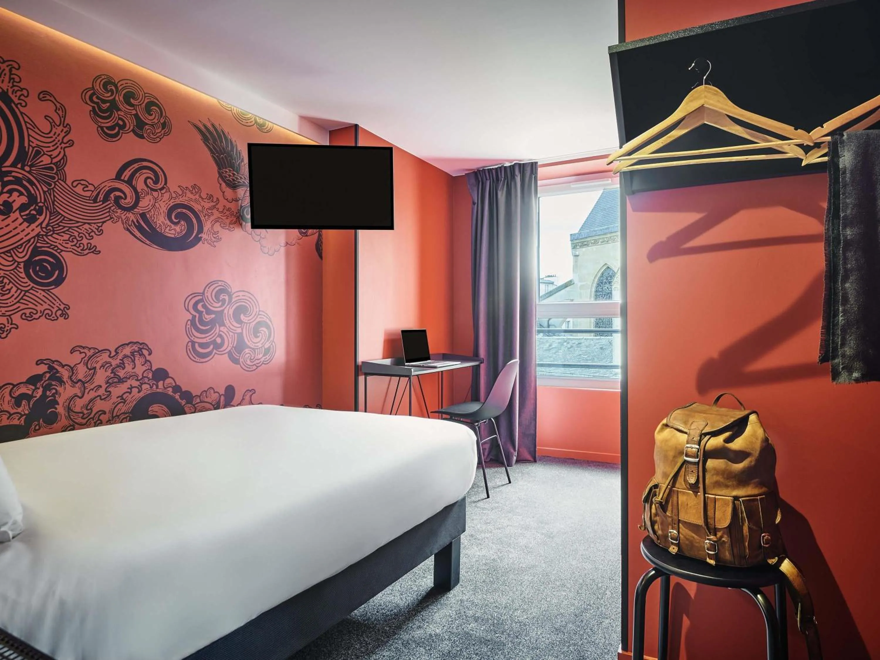 Standard Room with Double Bed and Sofabed in Ibis Styles Paris Gare de l'Est Magenta