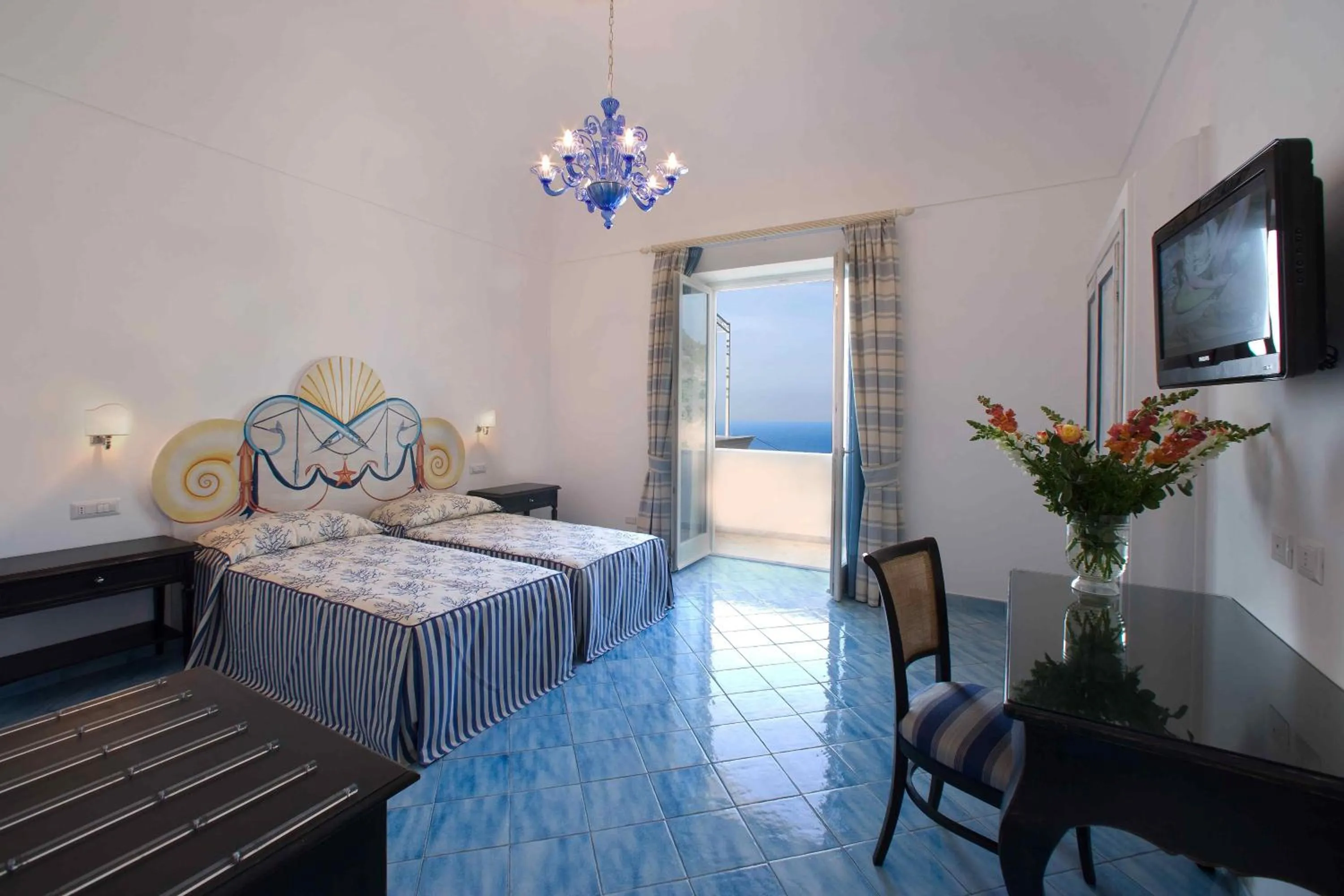 Deluxe Double Room with Sea View in Palazzo Marzoli charme Resort - Small Luxury Hotel