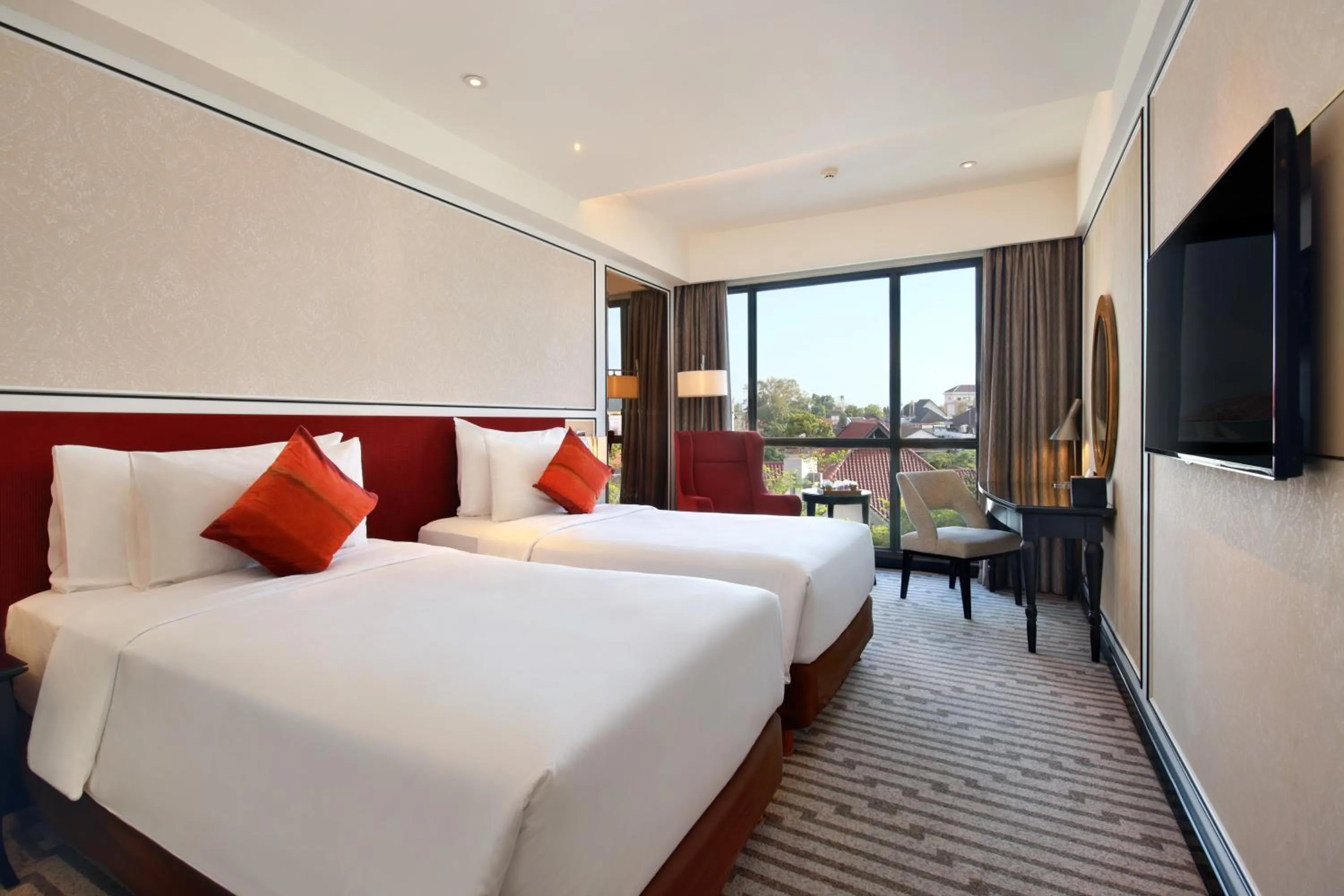 Deluxe Twin Room in Swiss-Belboutique Yogyakarta