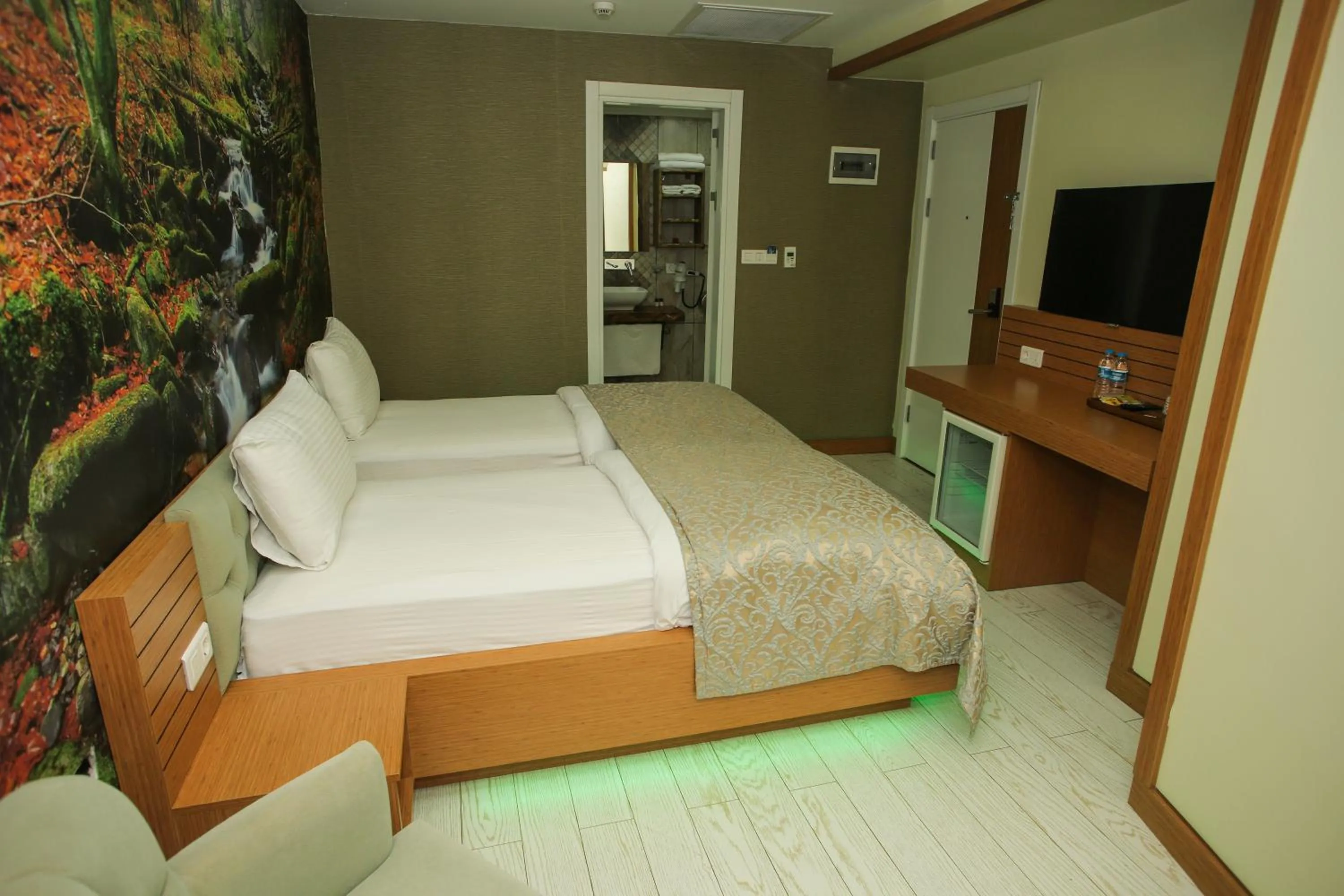 Double or Twin Room with Garden View in Quantum Hotel