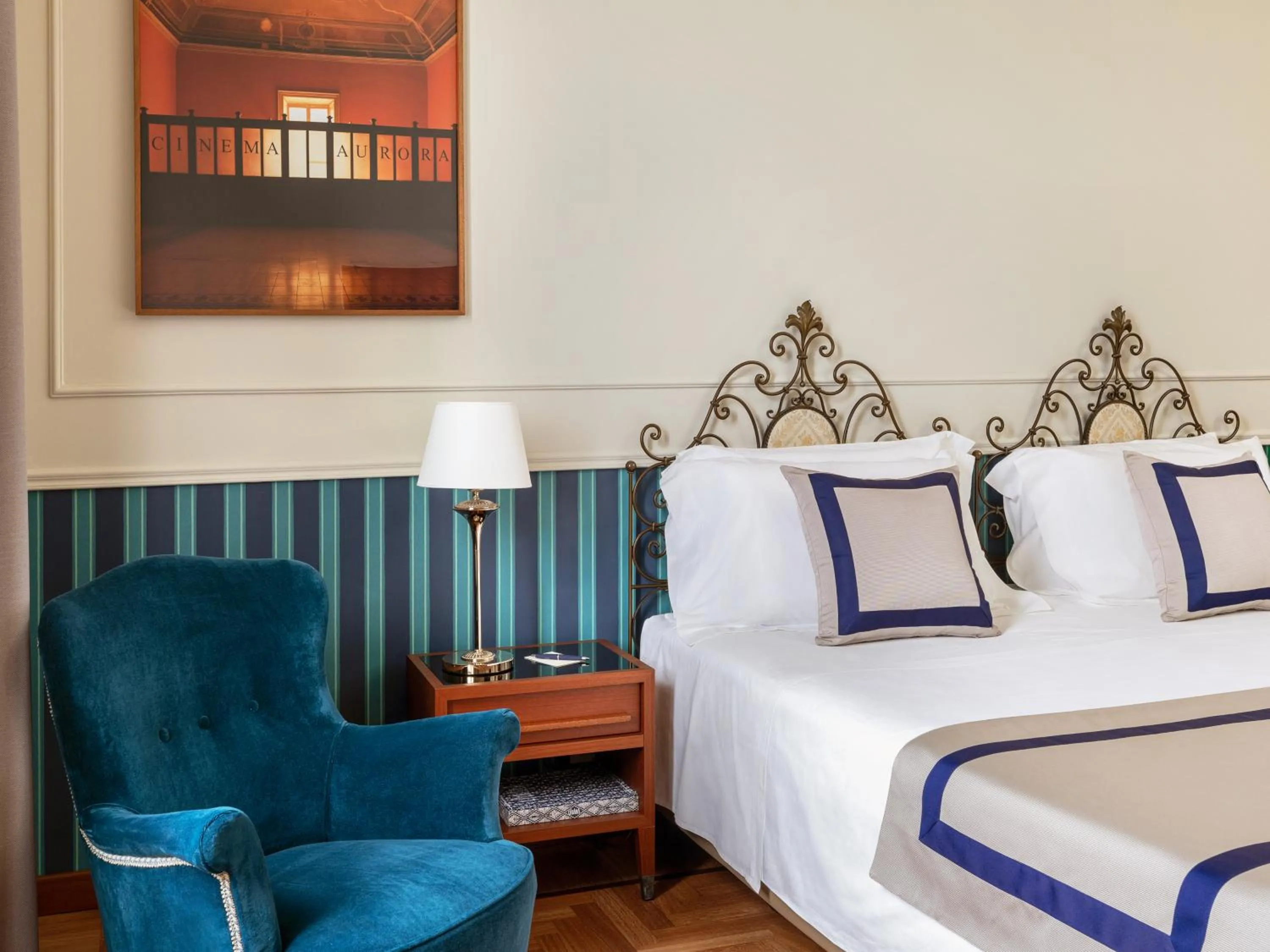 Deluxe Double Room with Sea View in Grand Hotel Miramare