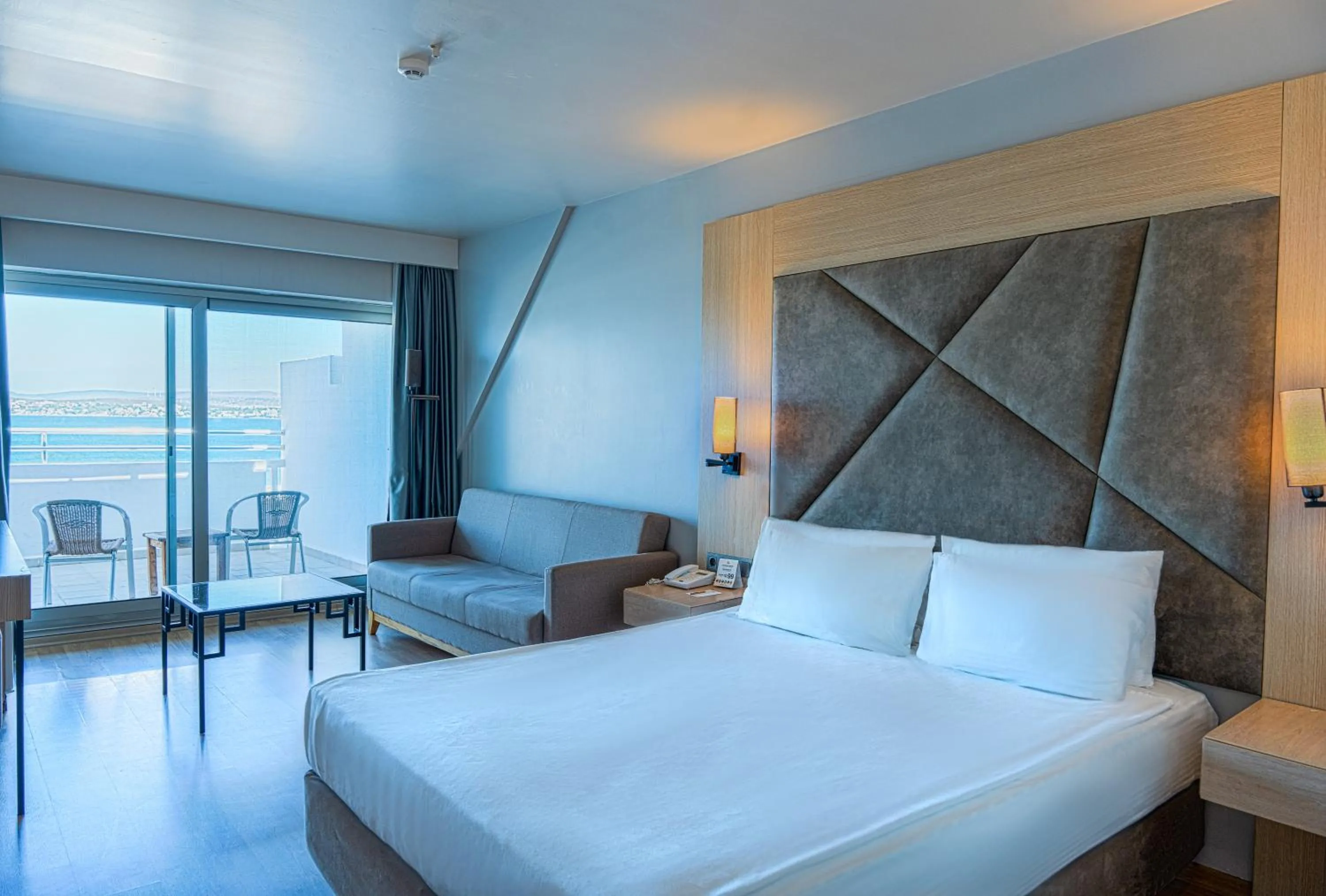 Deluxe Double Room with Sea View - single occupancy in Altin Yunus Hotel & SPA - Çeşme