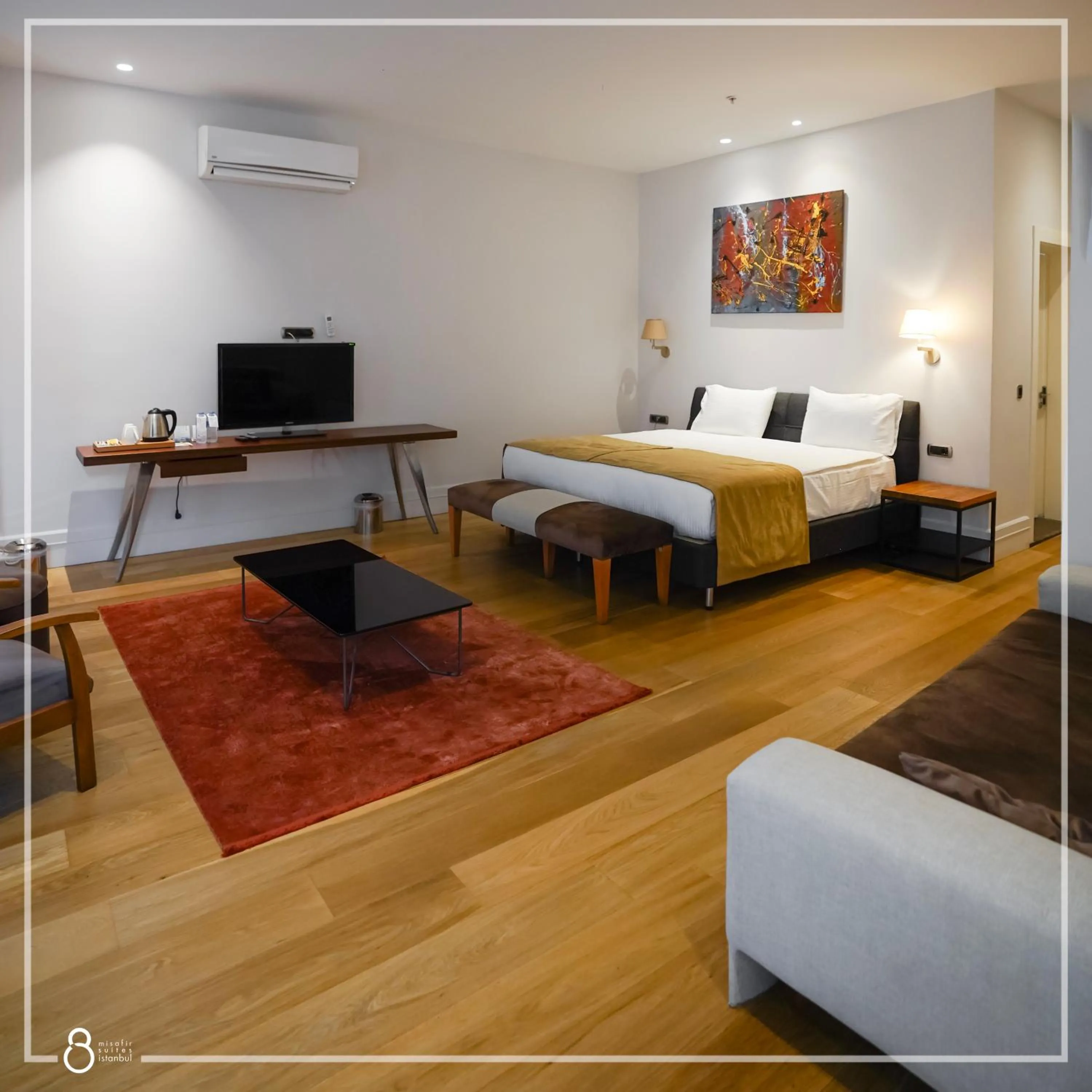 King Suite with Spa Bath in Misafir Suites 8 Istanbul