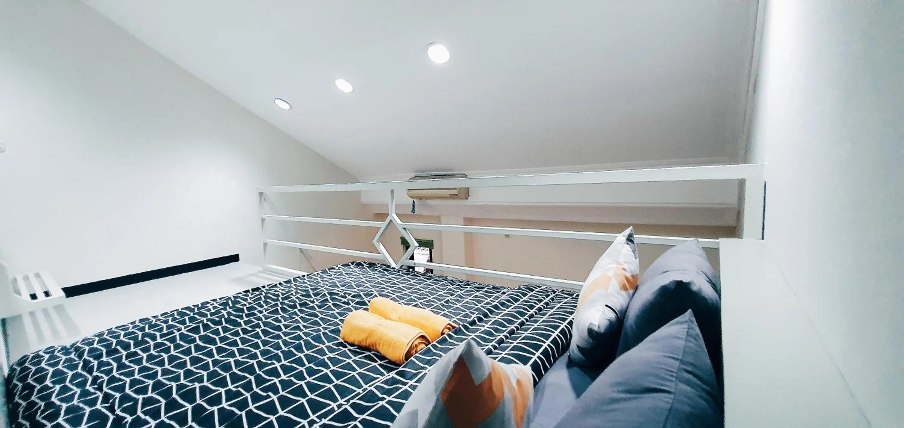 Economy Quadruple Room with Shared Bathroom in MADOR Malang Dorm Hostel