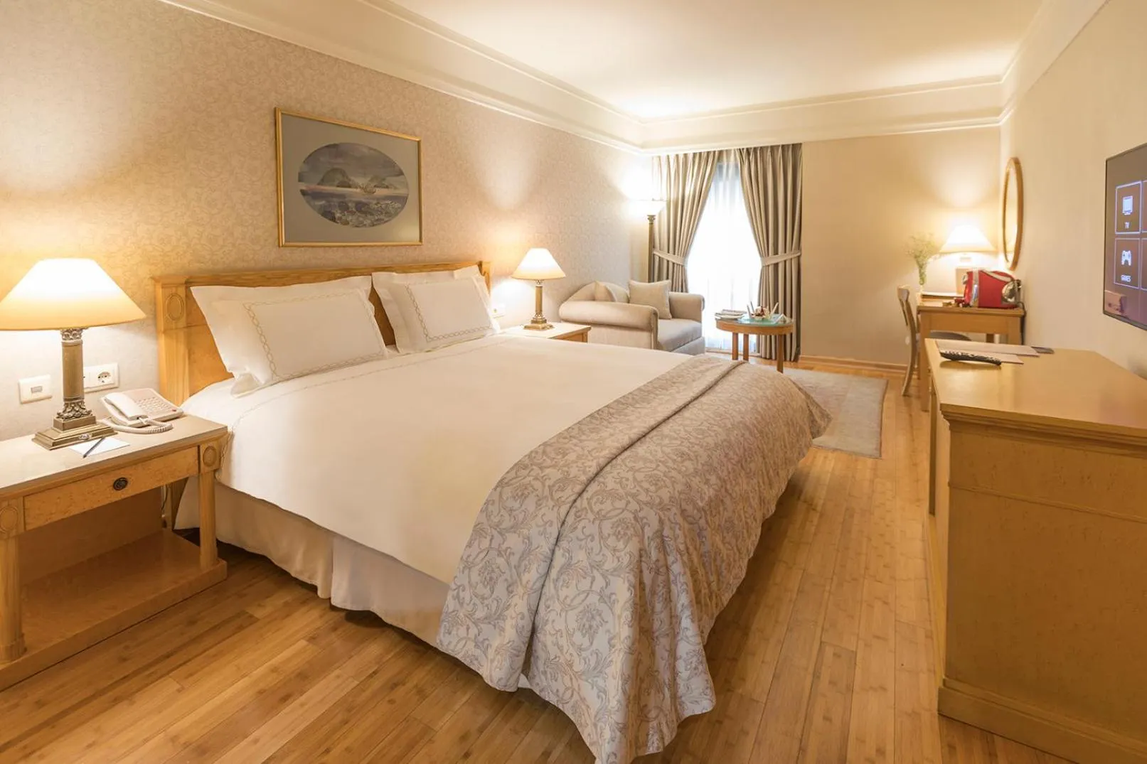 Deluxe Room with 1 Queen-Size Bed and Sofa Bed in Zorlu Grand Hotel Trabzon
