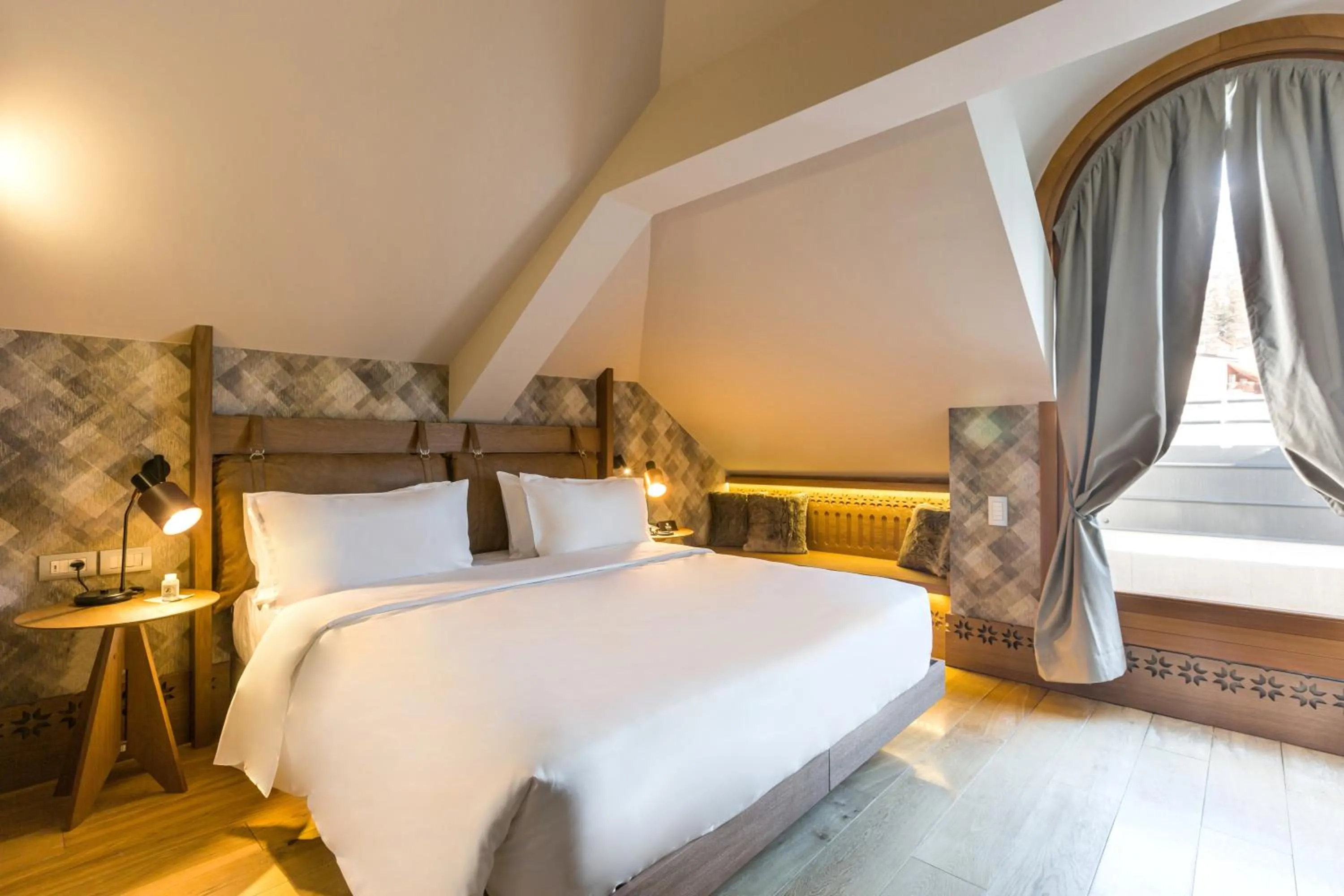 Royal Suite Savoia with View And Terrace - single occupancy in Grand Hotel Savoia Cortina d'Ampezzo, A Radisson Collection Hotel