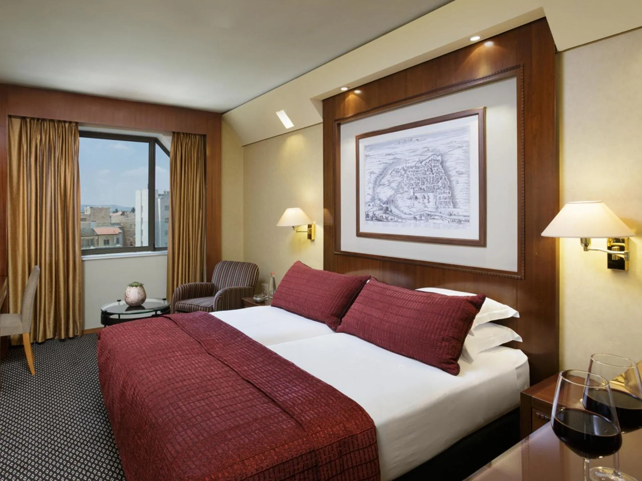 Superior Double or Twin Room in Dan Panorama Jerusalem Hotel