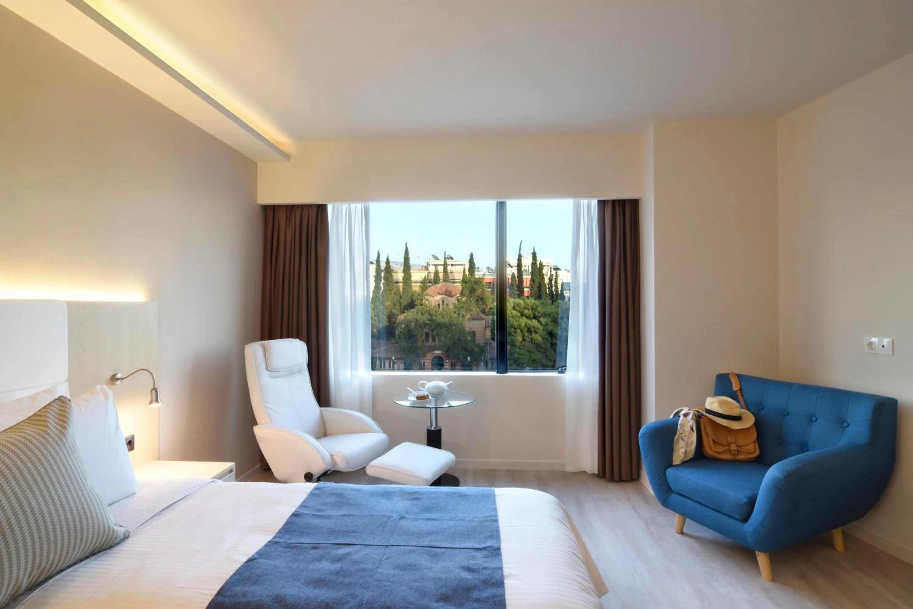 Superior Double or Twin Room with Extra Bed in Athens Avenue Hotel