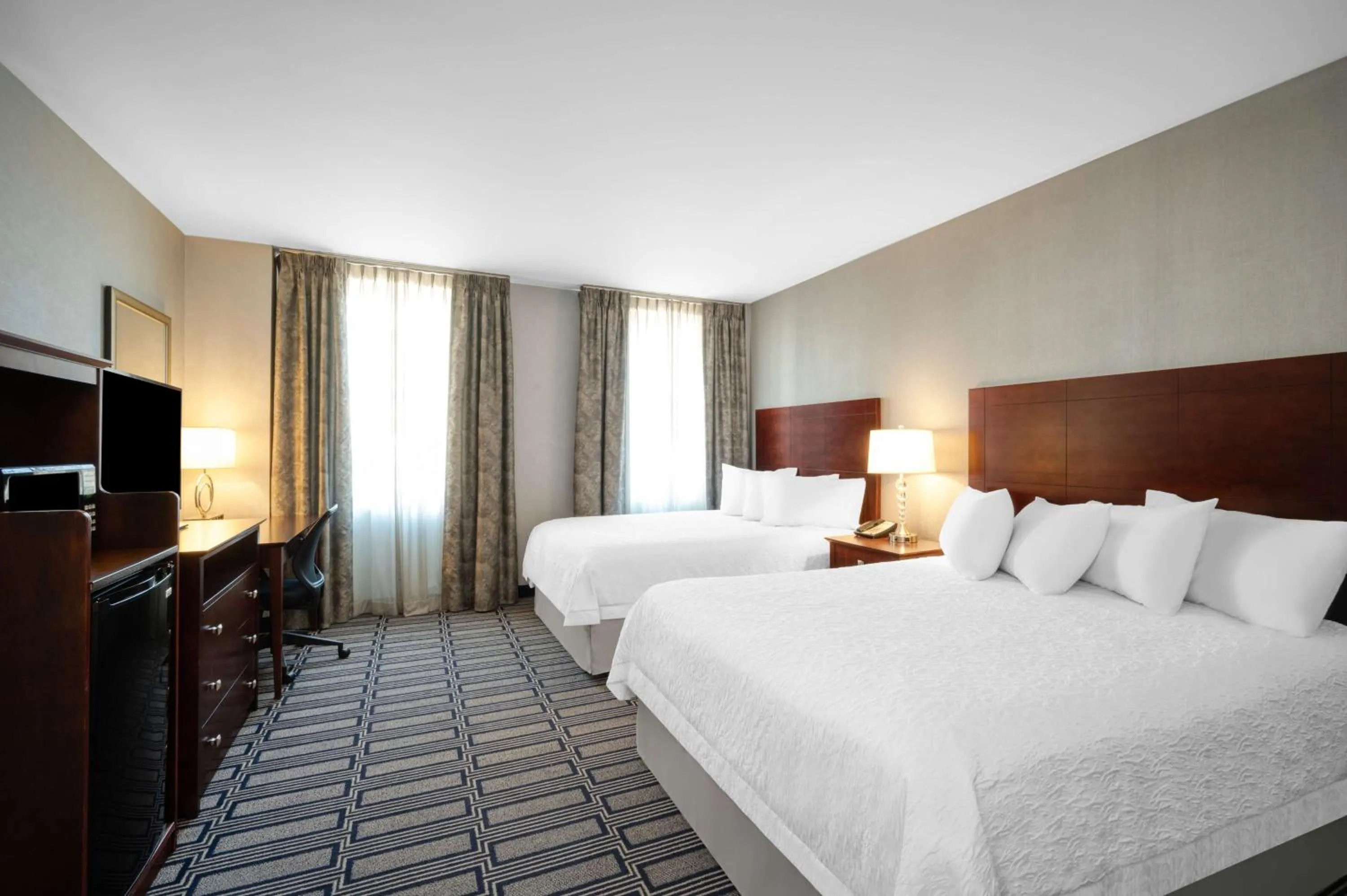 Room with Two Queen Beds - Non-Smoking in Hampton Inn & Suites Providence Downtown