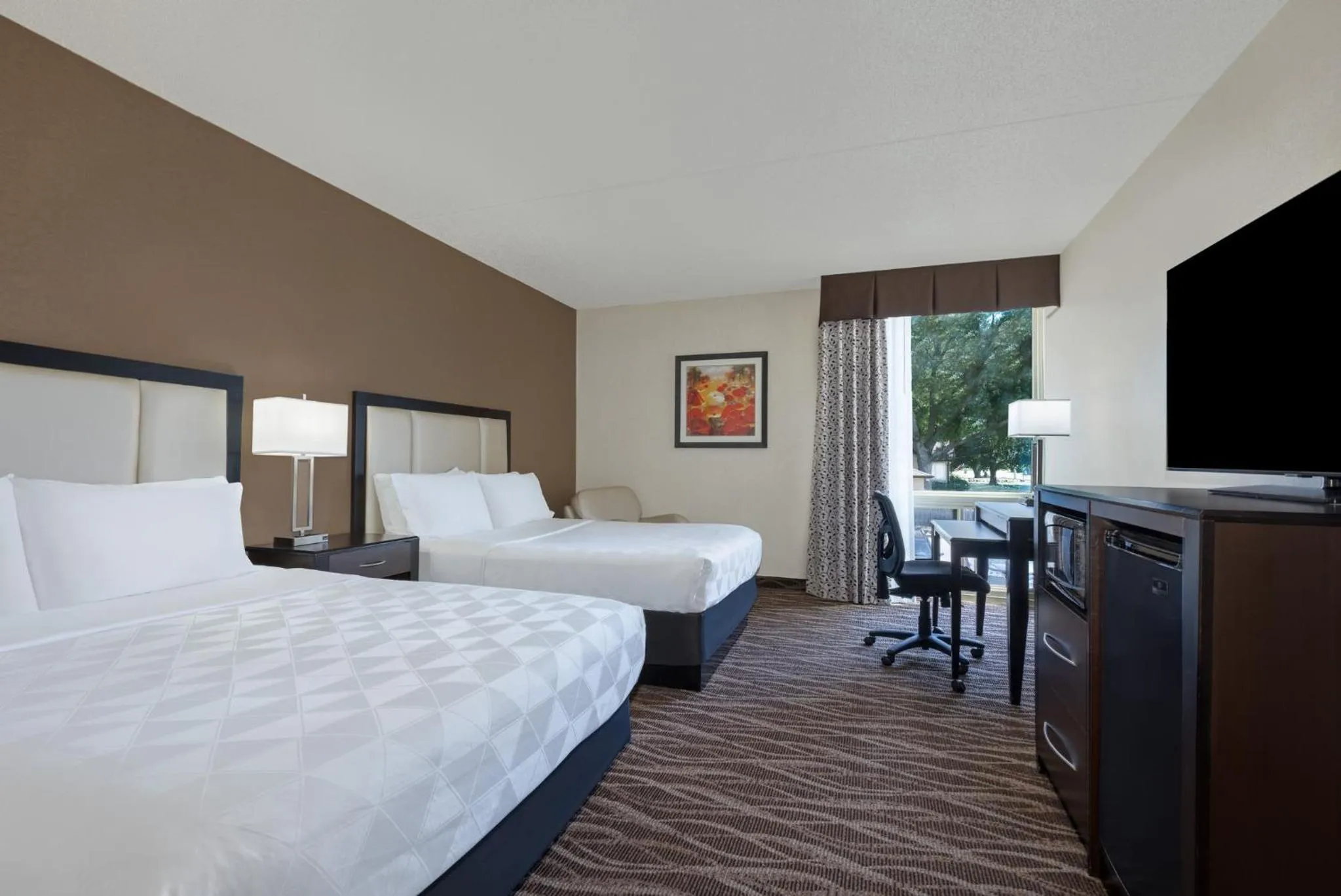 Standard Room with Two Queen Beds in Holiday Inn Des Moines-Airport Conf Center by IHG