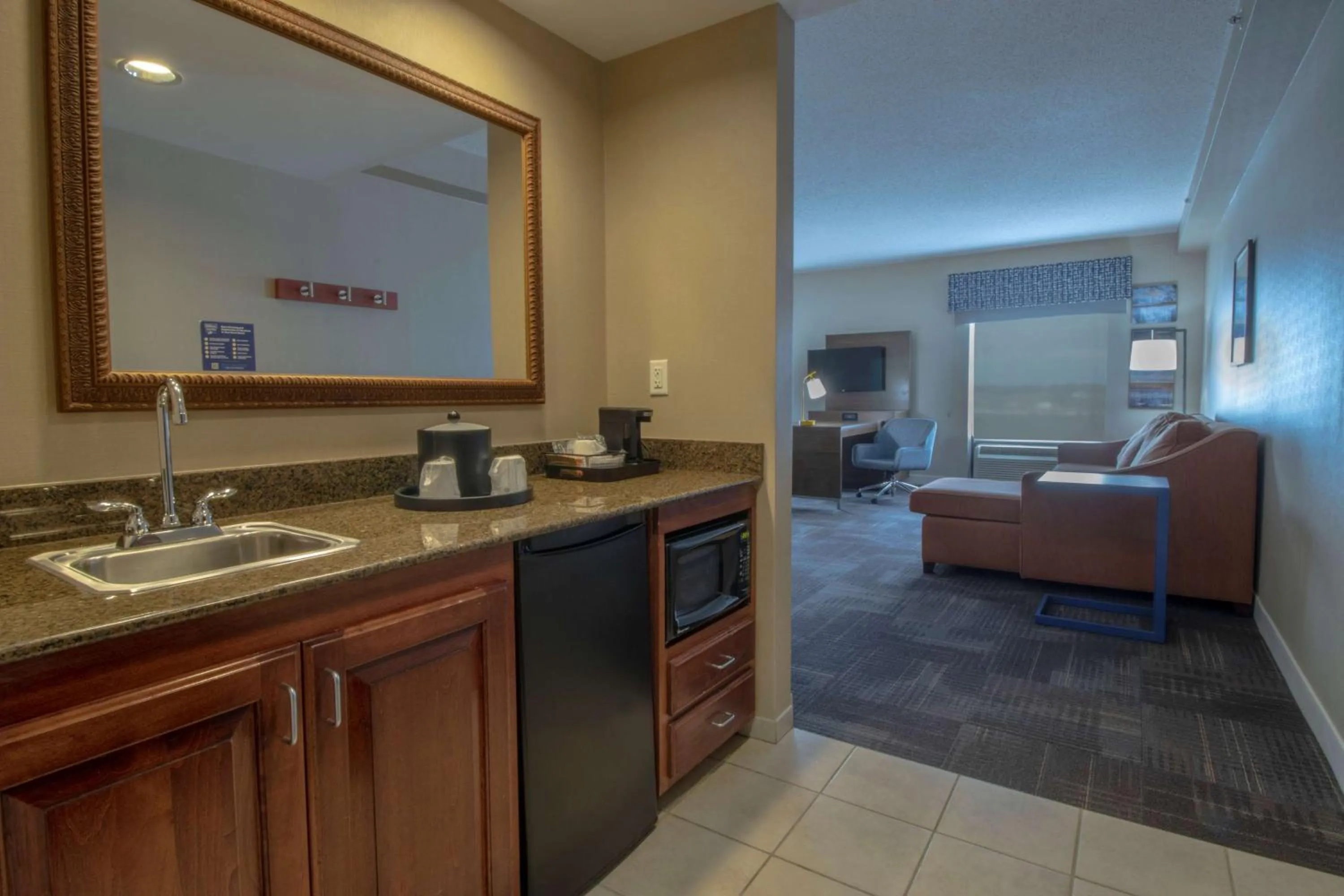 Studio Suite with Two Queen Beds and Sofa Bed - Non-Smoking in Hampton Inn & Suites Chesapeake-Battlefield Boulevard