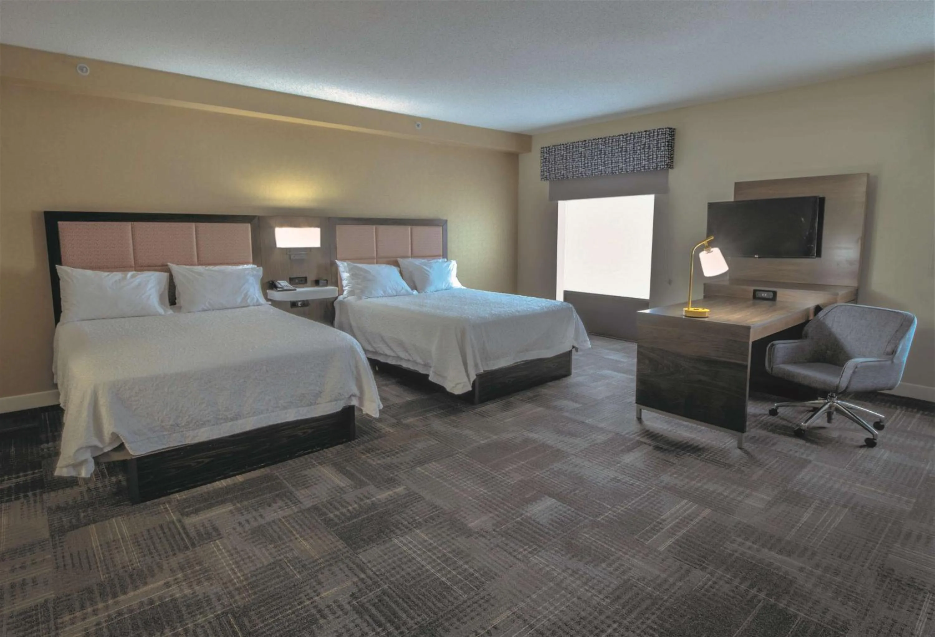 Queen Room with Two Queen Beds - Mobility and Hearing Access/Non-Smoking in Hampton Inn & Suites Chesapeake-Battlefield Boulevard