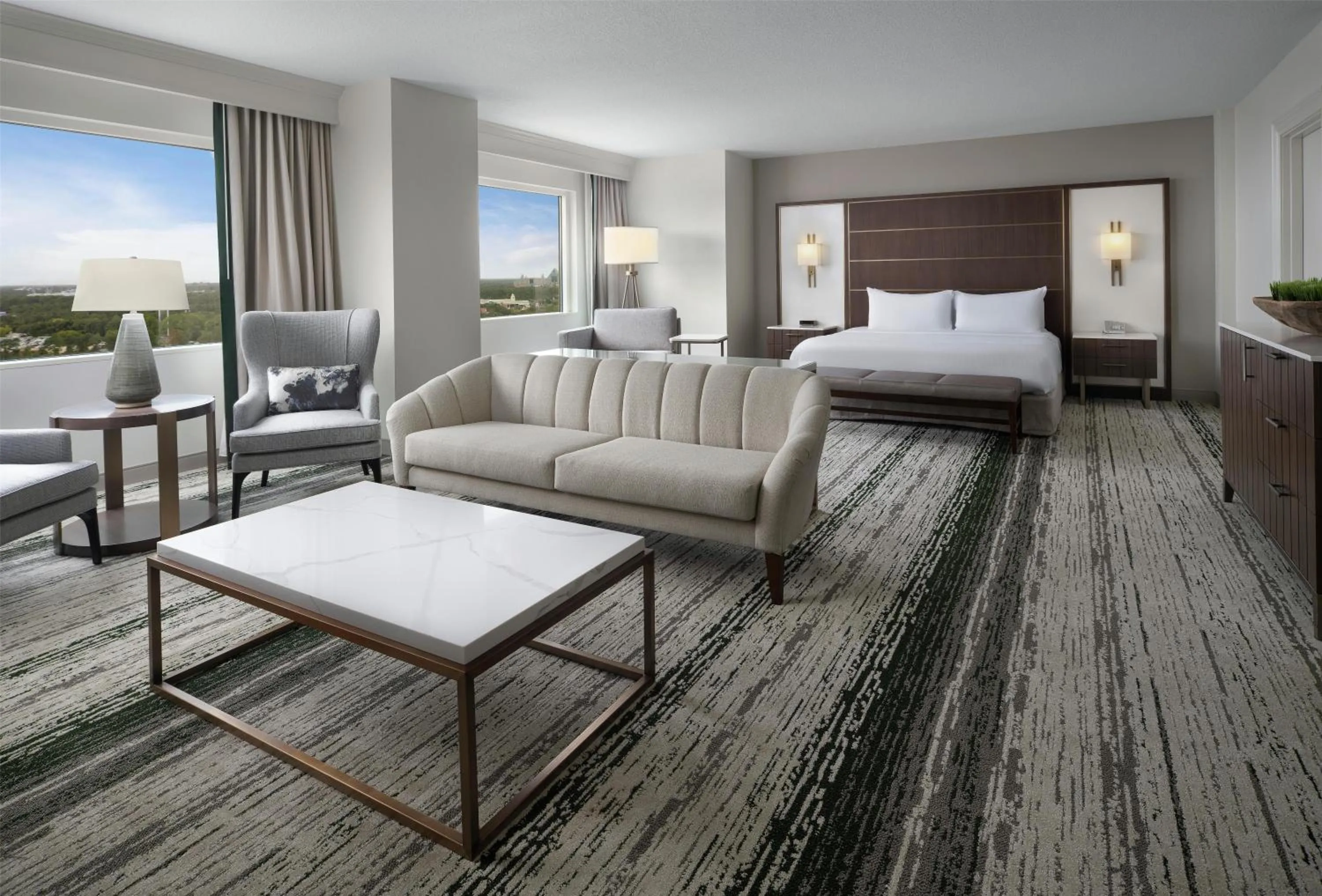 Executive Suite with Theme Park View in Signia by Hilton Orlando - An Official Walt Disney World Hotel