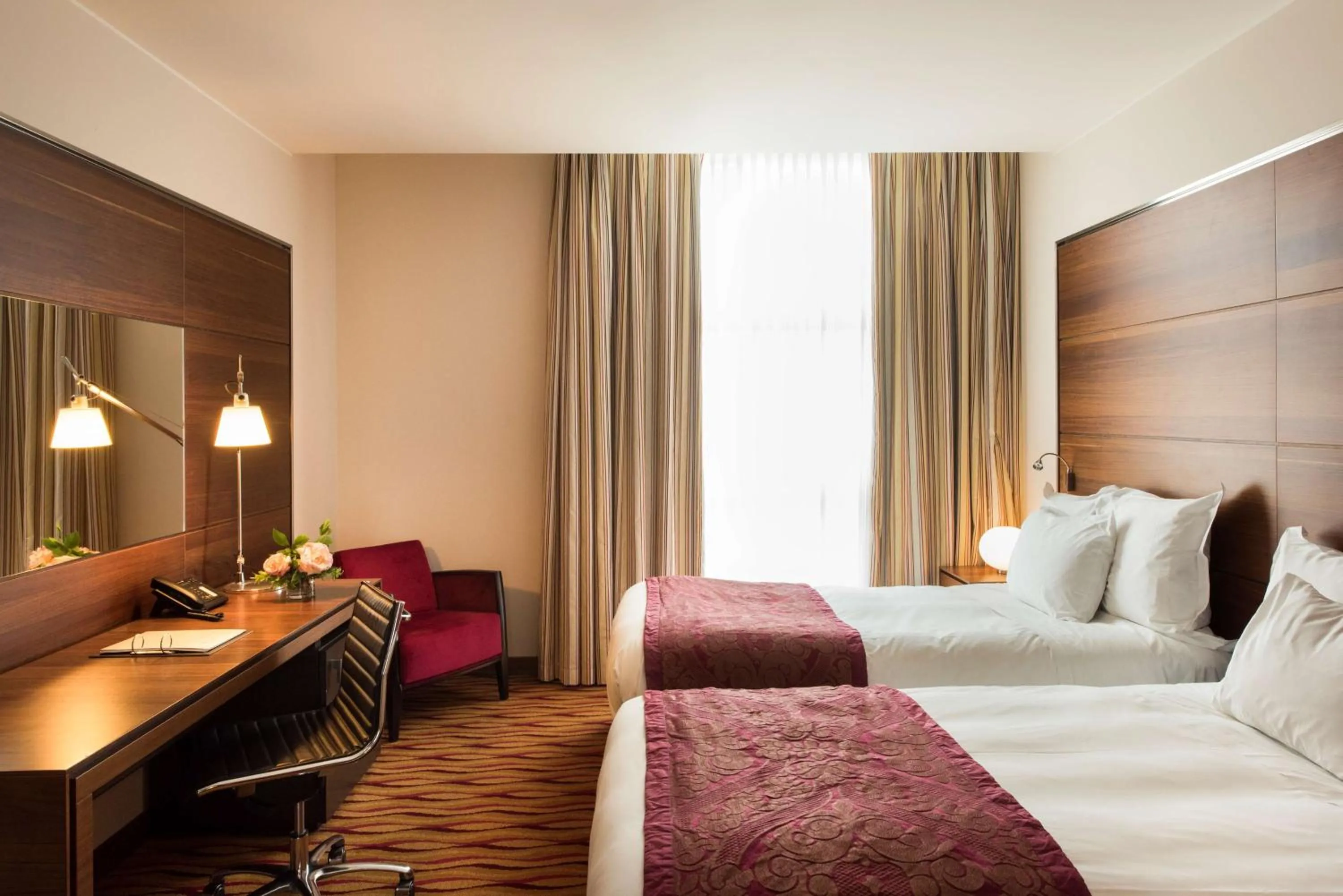 Classic Twin Room in Best Western Premier BHR Treviso Hotel