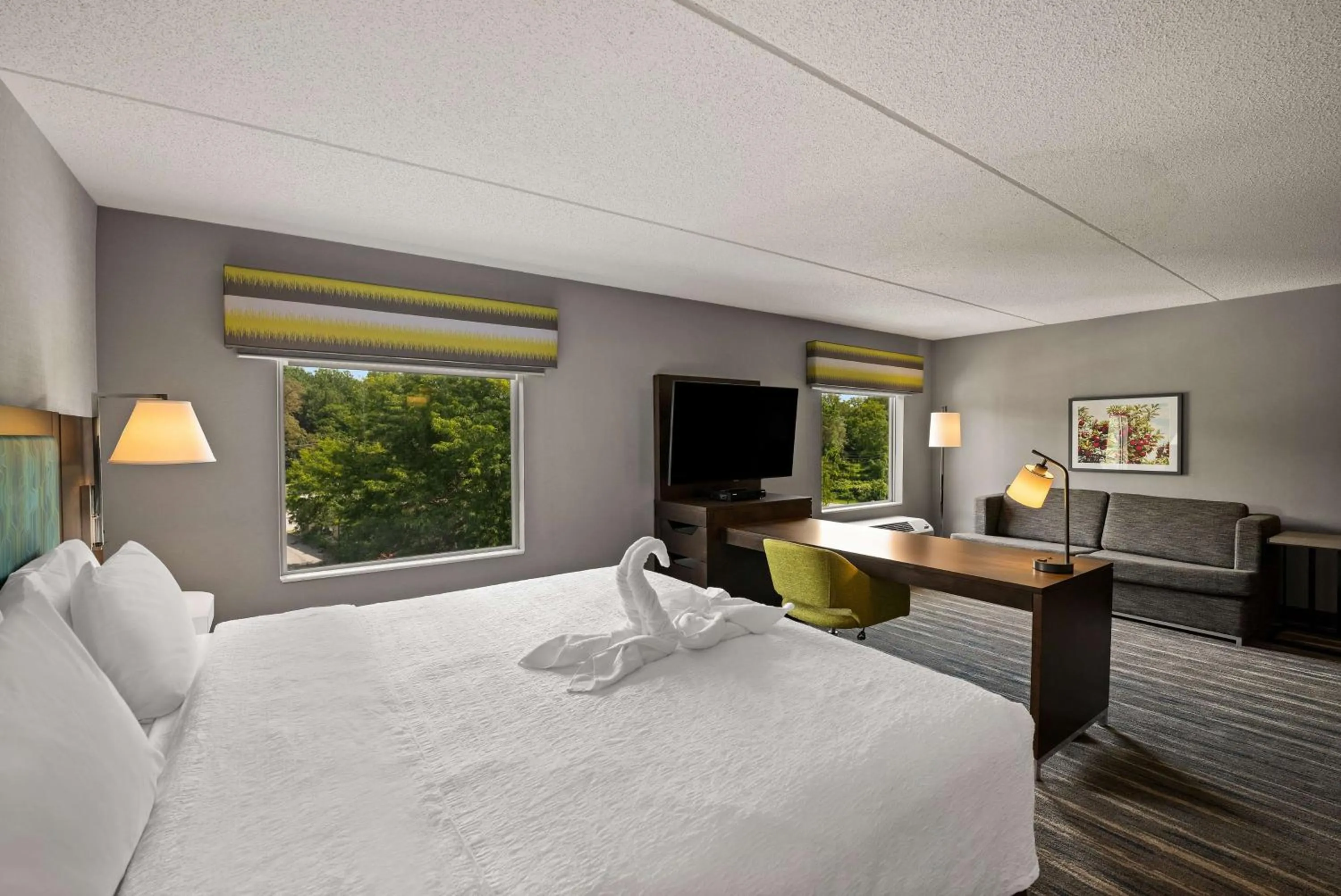 King Studio Suite with Sofa Bed - Non-Smoking in Hampton Inn & Suites Poughkeepsie