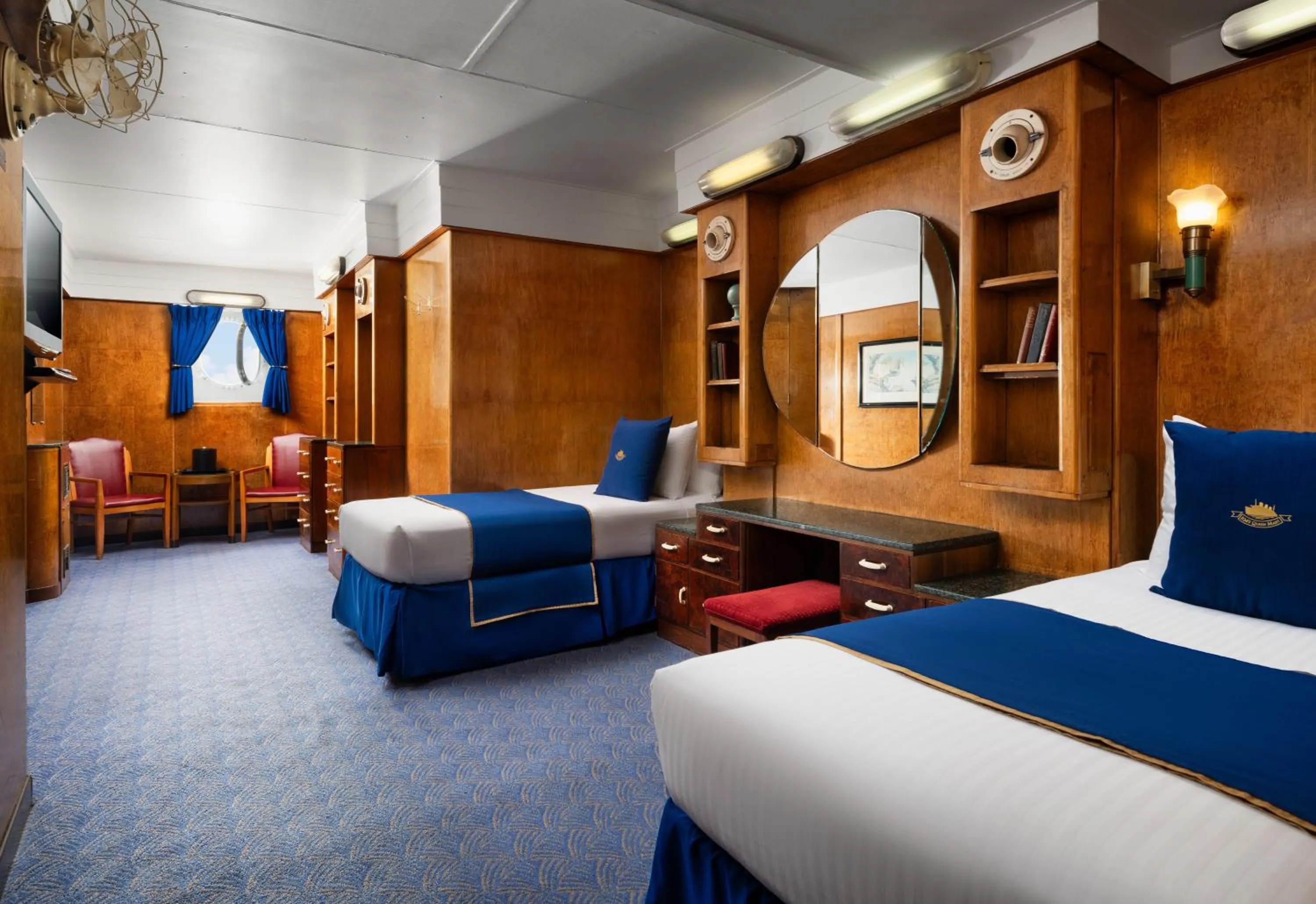 Harbor View Deluxe Twin in The Queen Mary