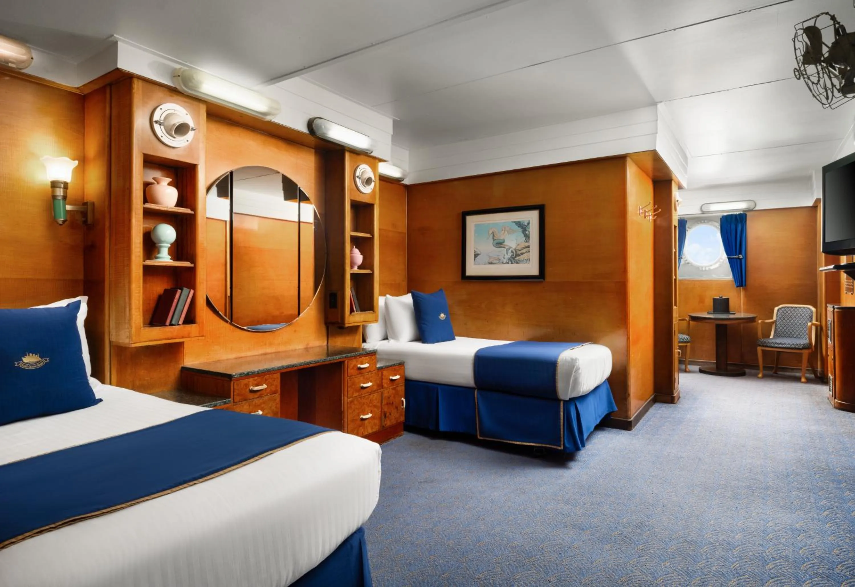 Portside Deluxe Twin in The Queen Mary