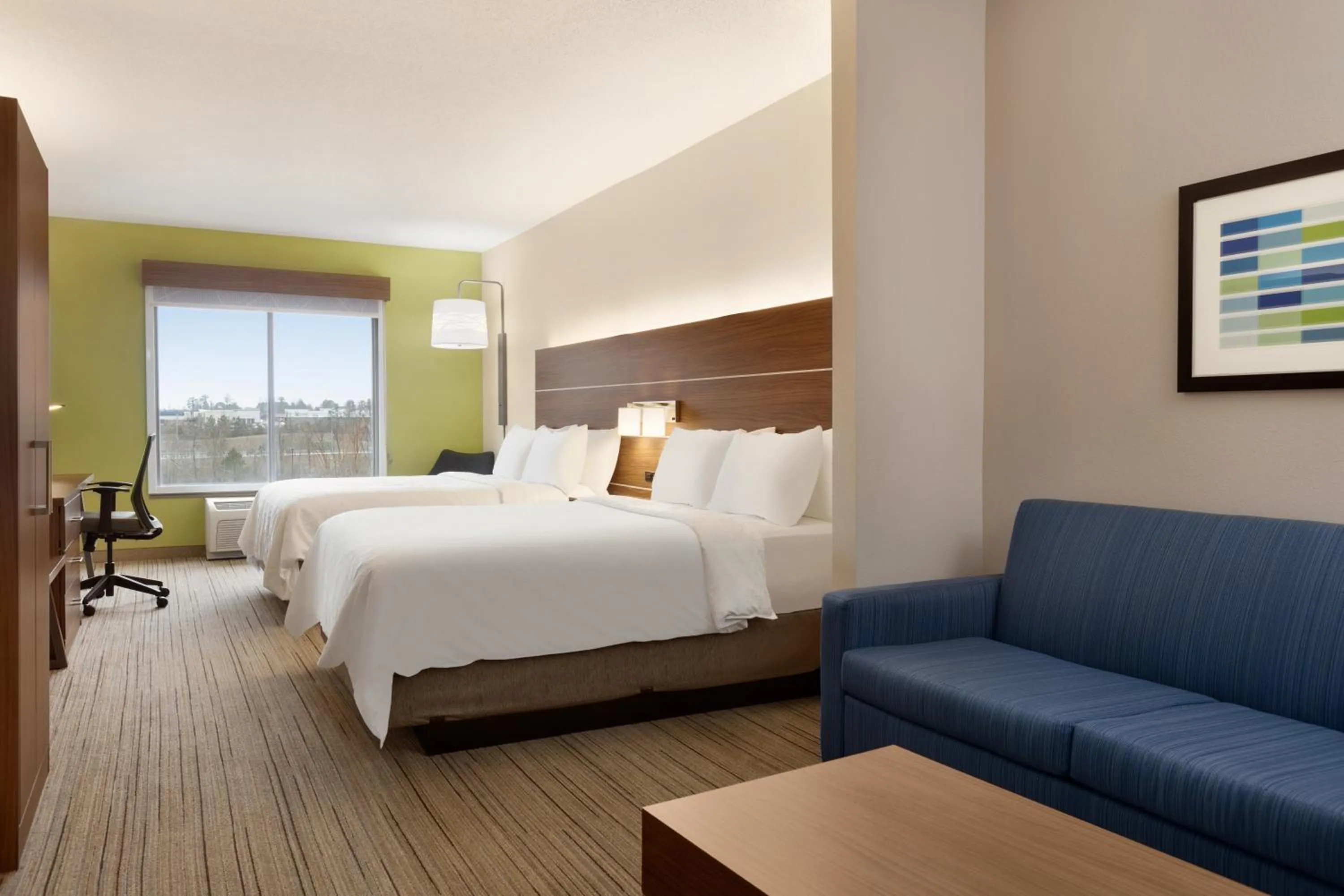 Queen Suite with Two Queen Beds in Holiday Inn Express Hotel & Suites Opelika Auburn by IHG