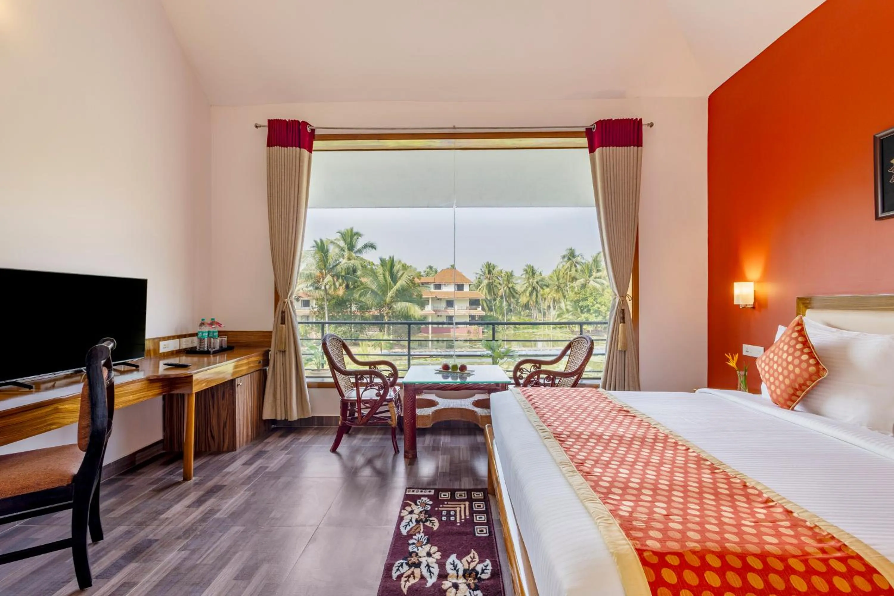 Pond view Privilege Suite Room with Private Terrace in Sterling Palavelli Godavari