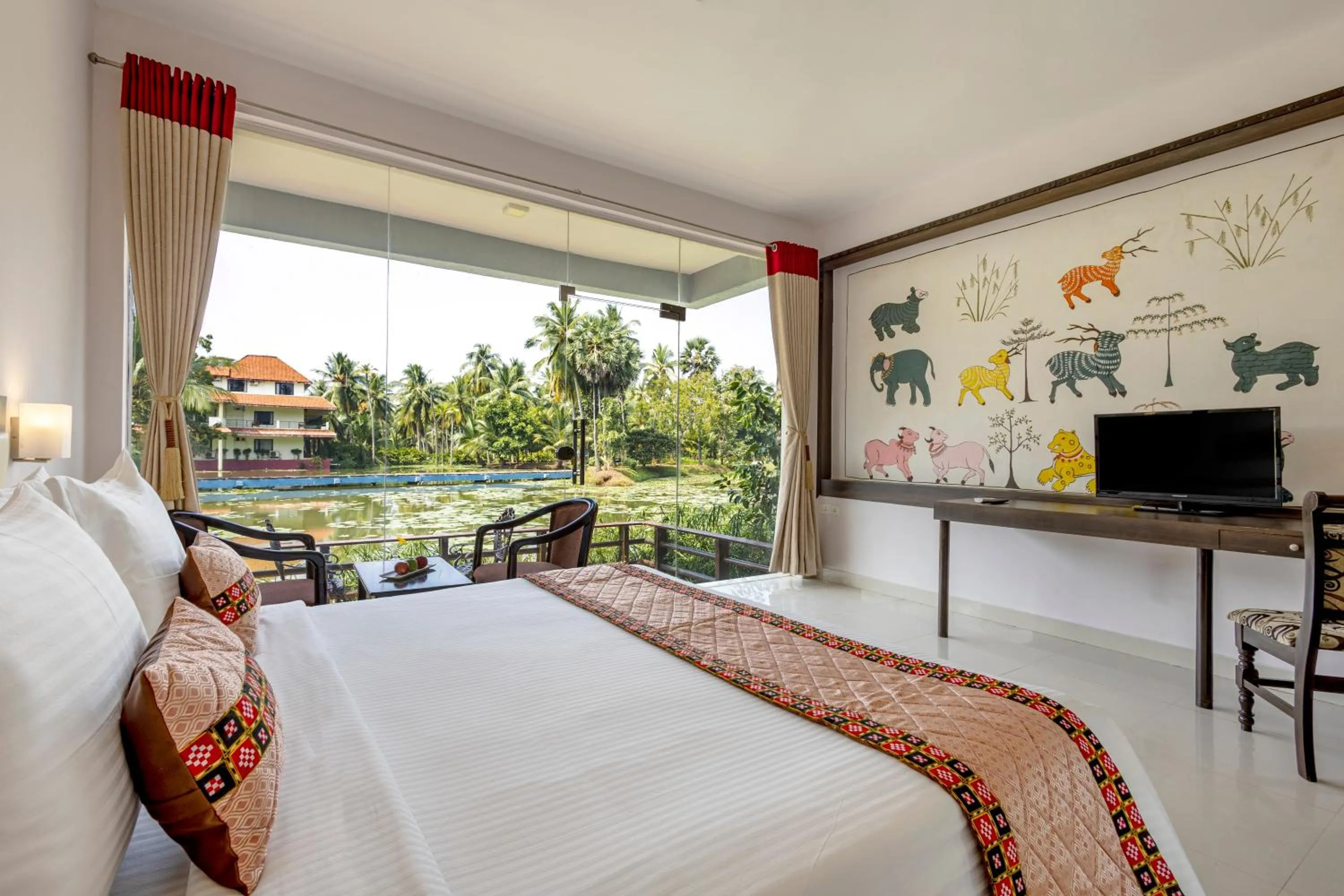 Pond View Premier Room With Private Deck in Sterling Palavelli Godavari
