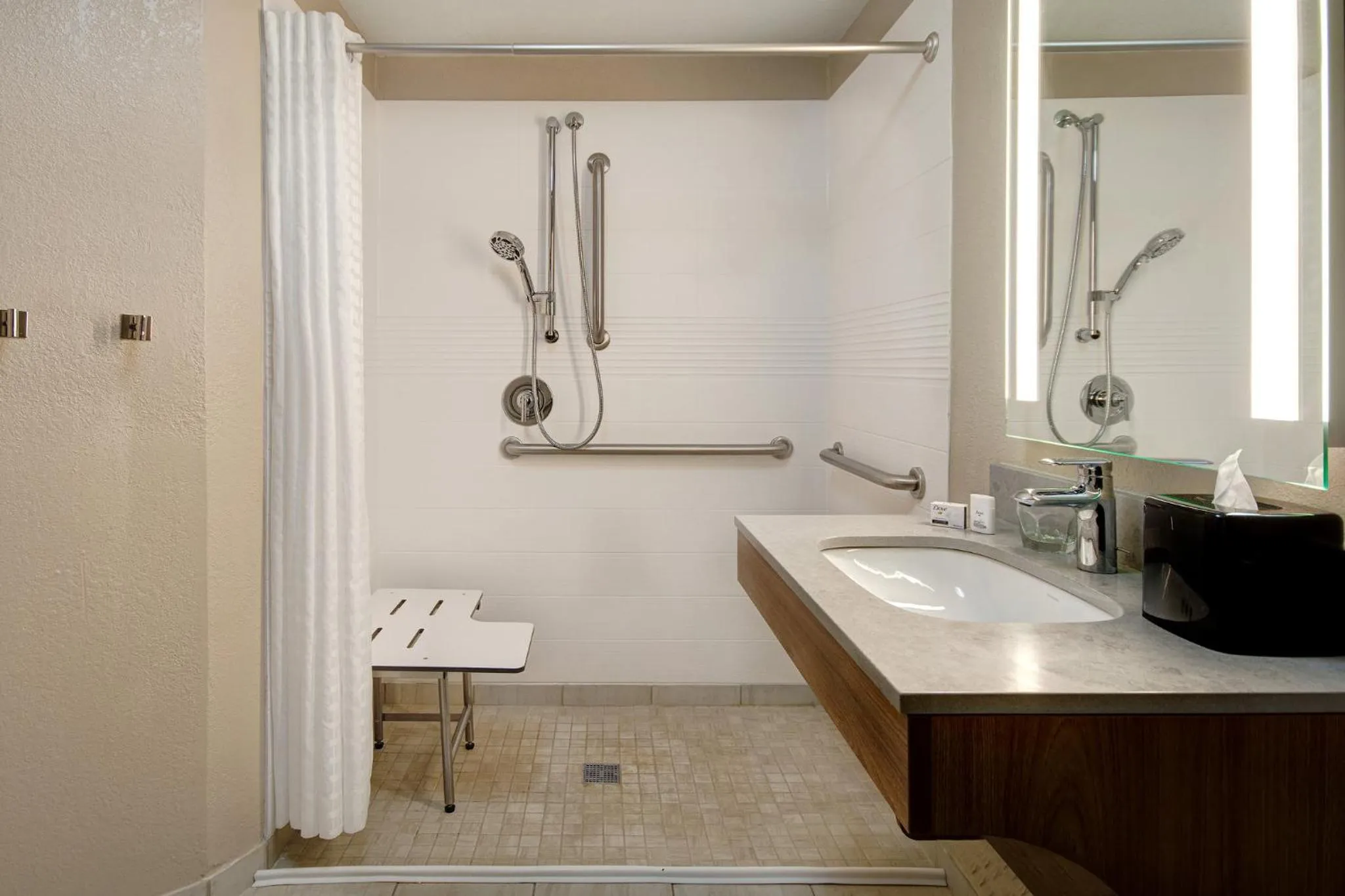 Queen Studio - Disability Access/Roll-in Shower/Non-Smoking in Candlewood Suites Columbia-Fort Jackson by IHG