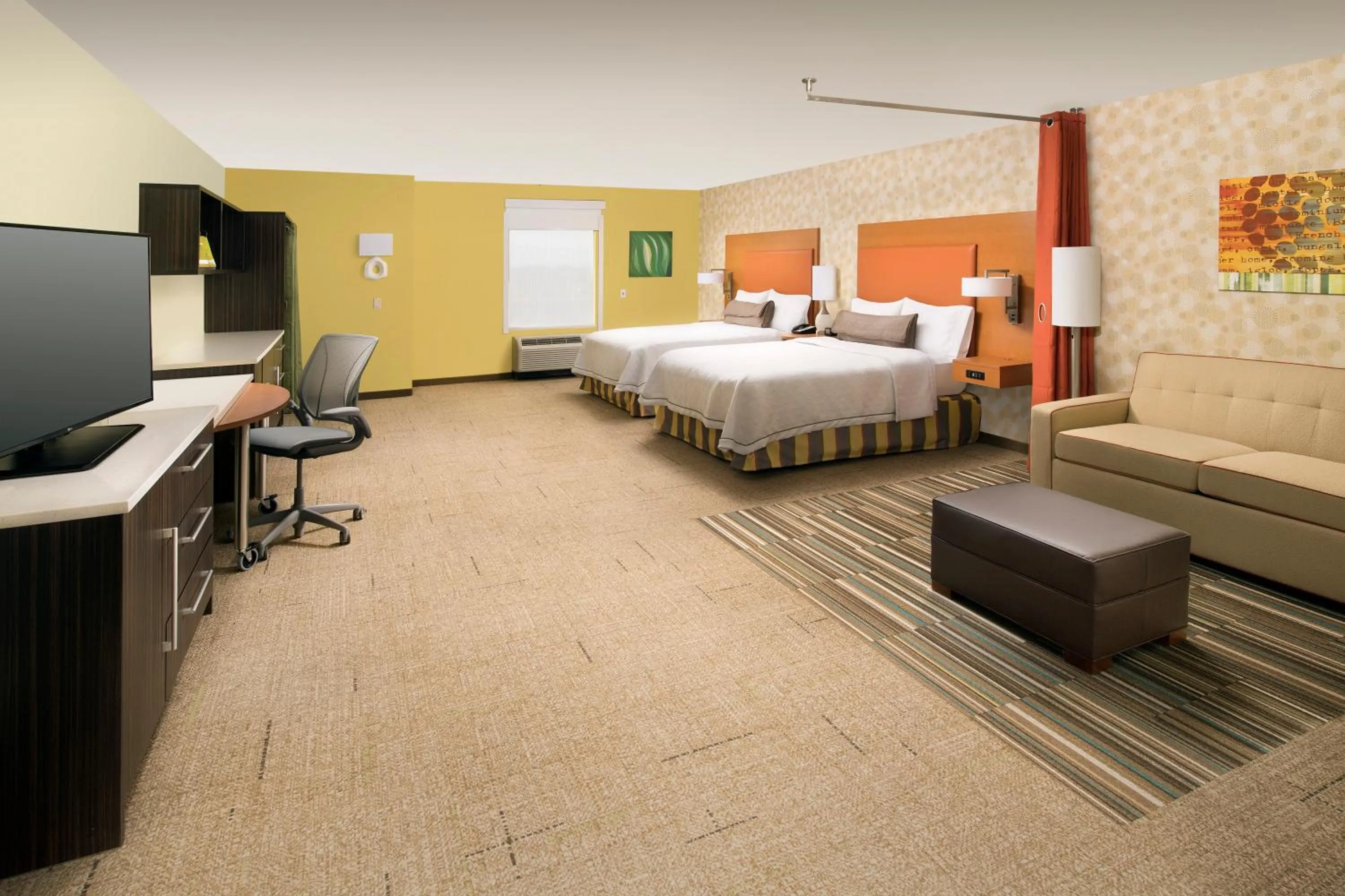Studio Suite with Two Queen Beds - Hearing Access/Non-Smoking in Home2 Suites by Hilton Denver International Airport