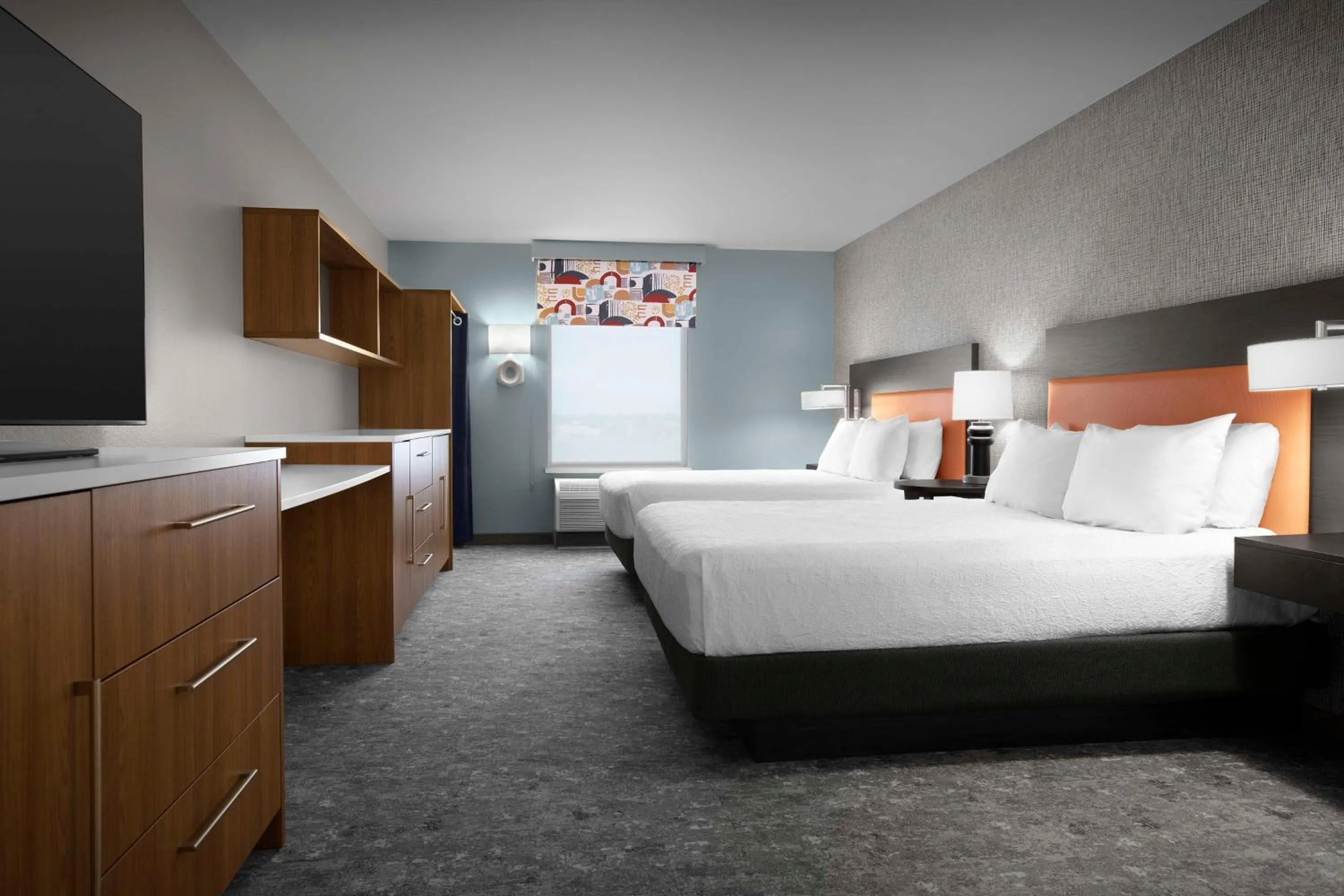 Queen Studio with Two Queen Beds in Home2 Suites by Hilton Phoenix Chandler